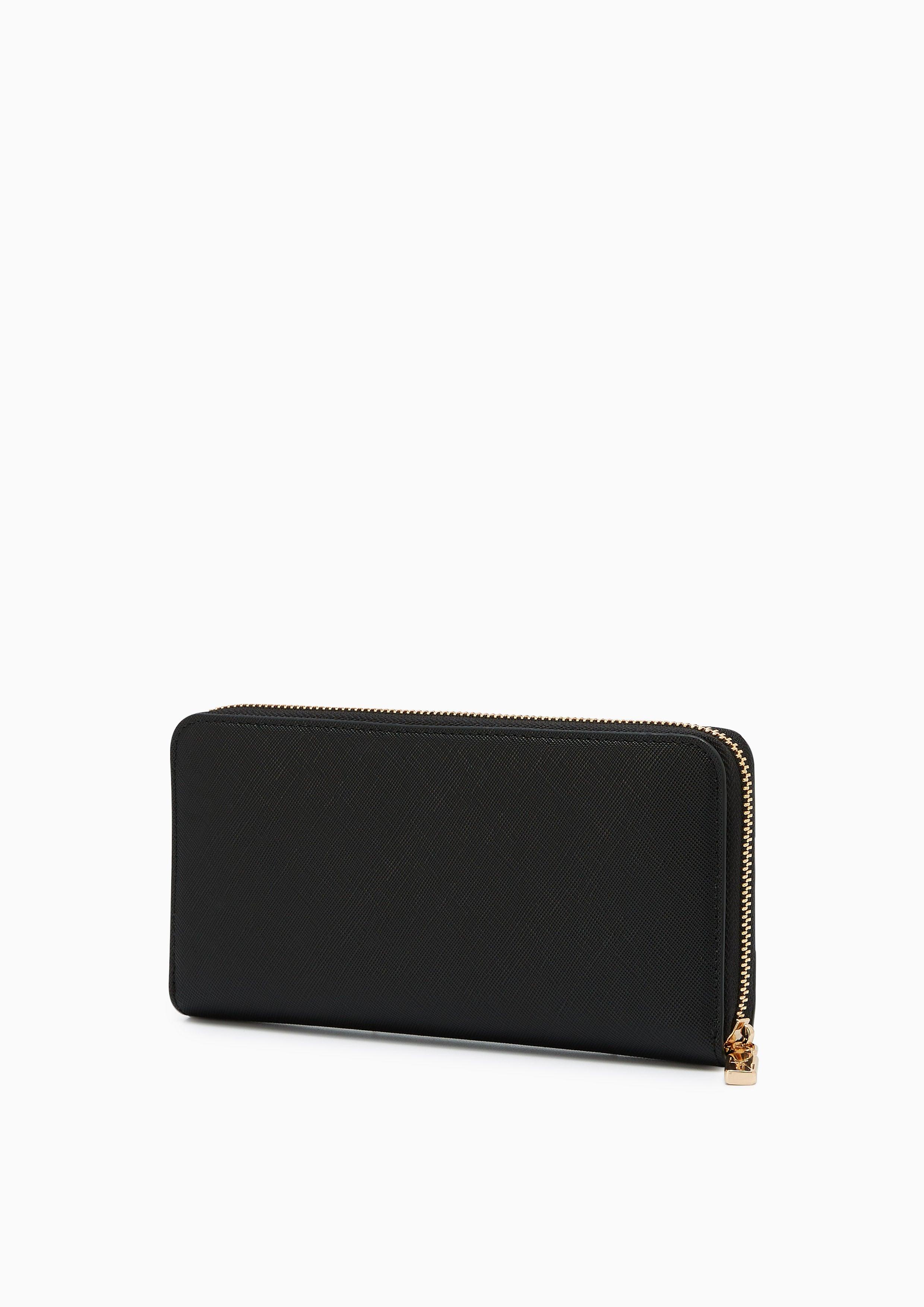 Re-Edit Marble Long Wallet Black - Lyn TH