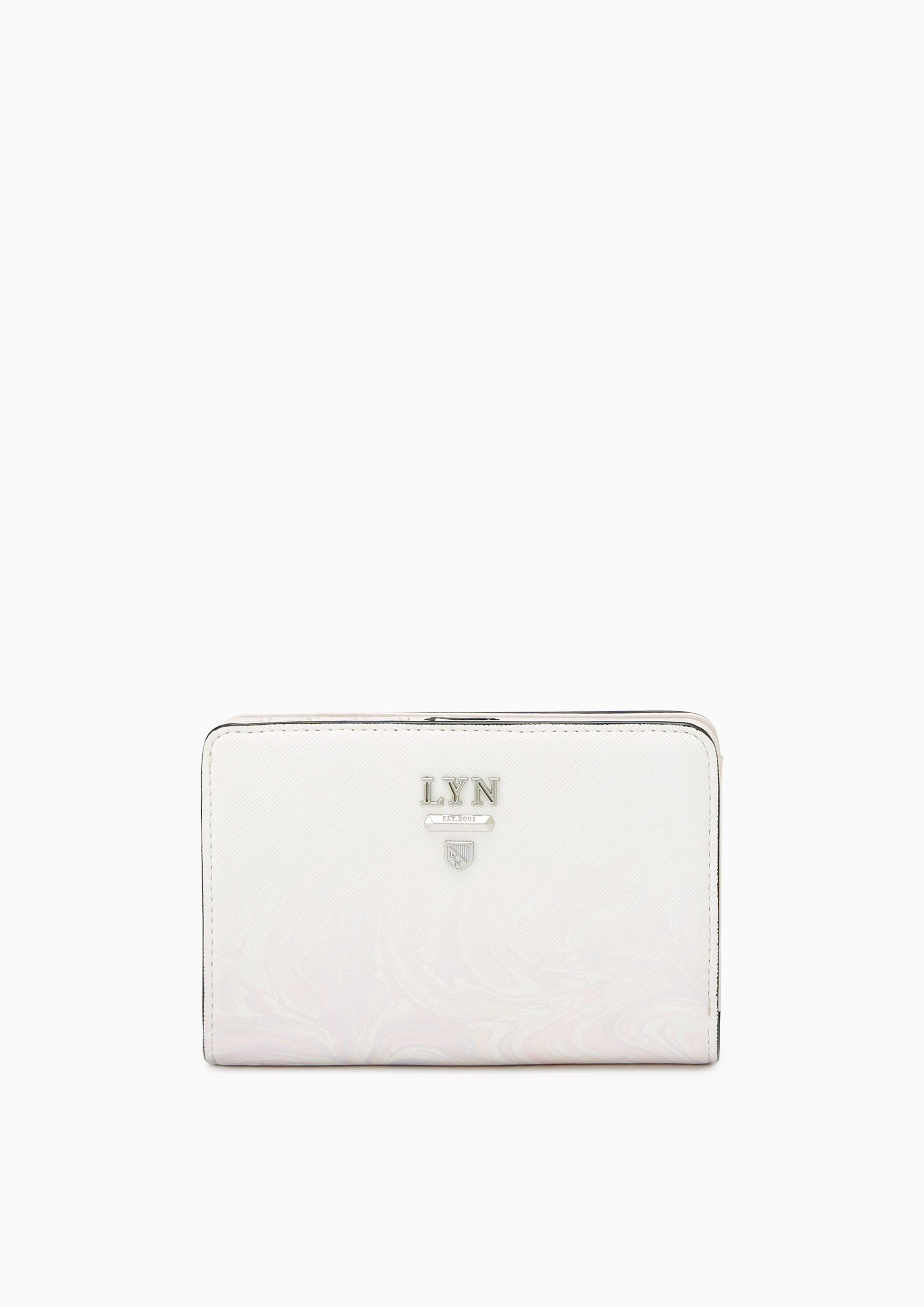 Re-Edit Marble Semi Long Wallet Light Pink - Lyn TH