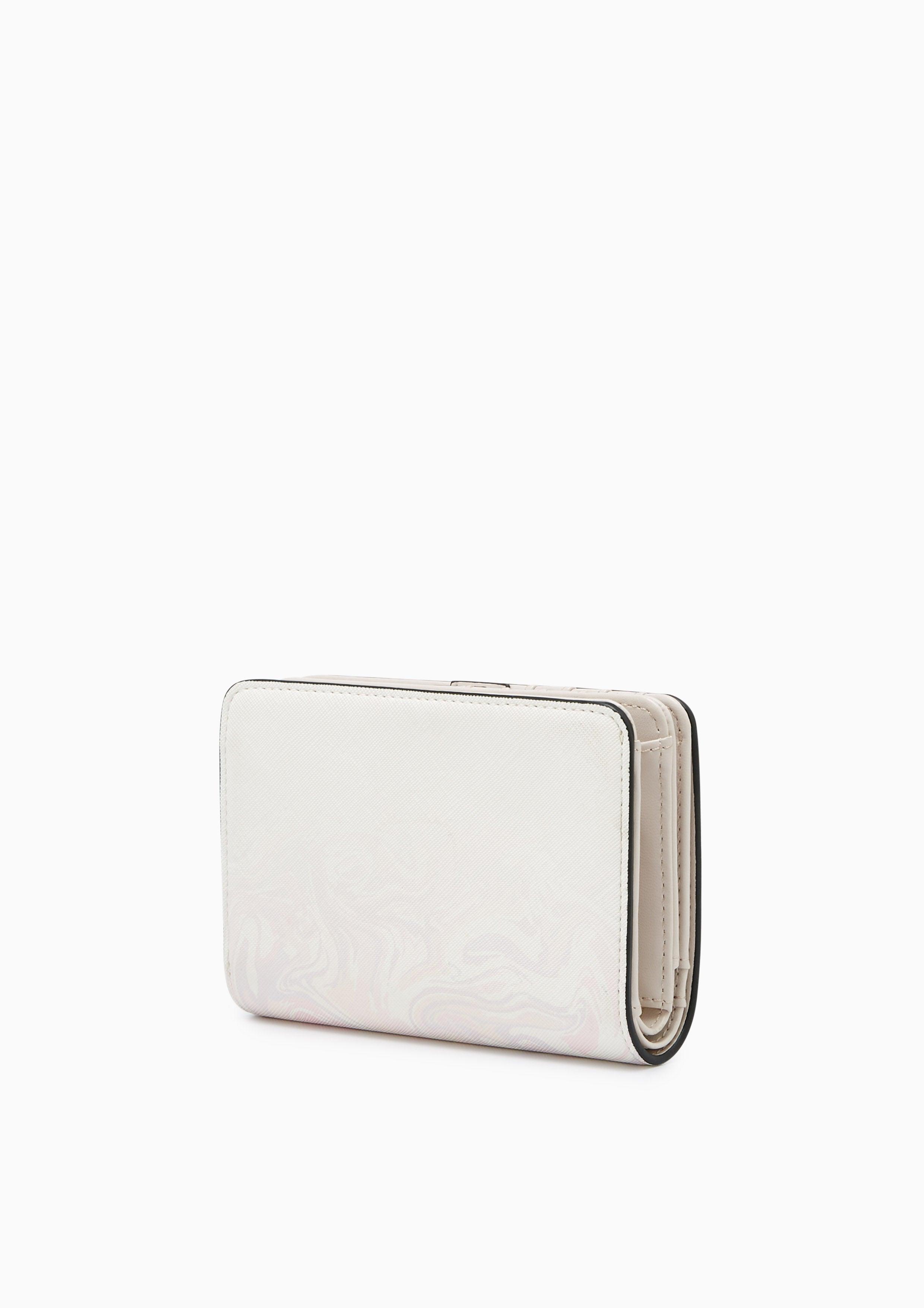 Re-Edit Marble Semi Long Wallet Light Pink - Lyn TH