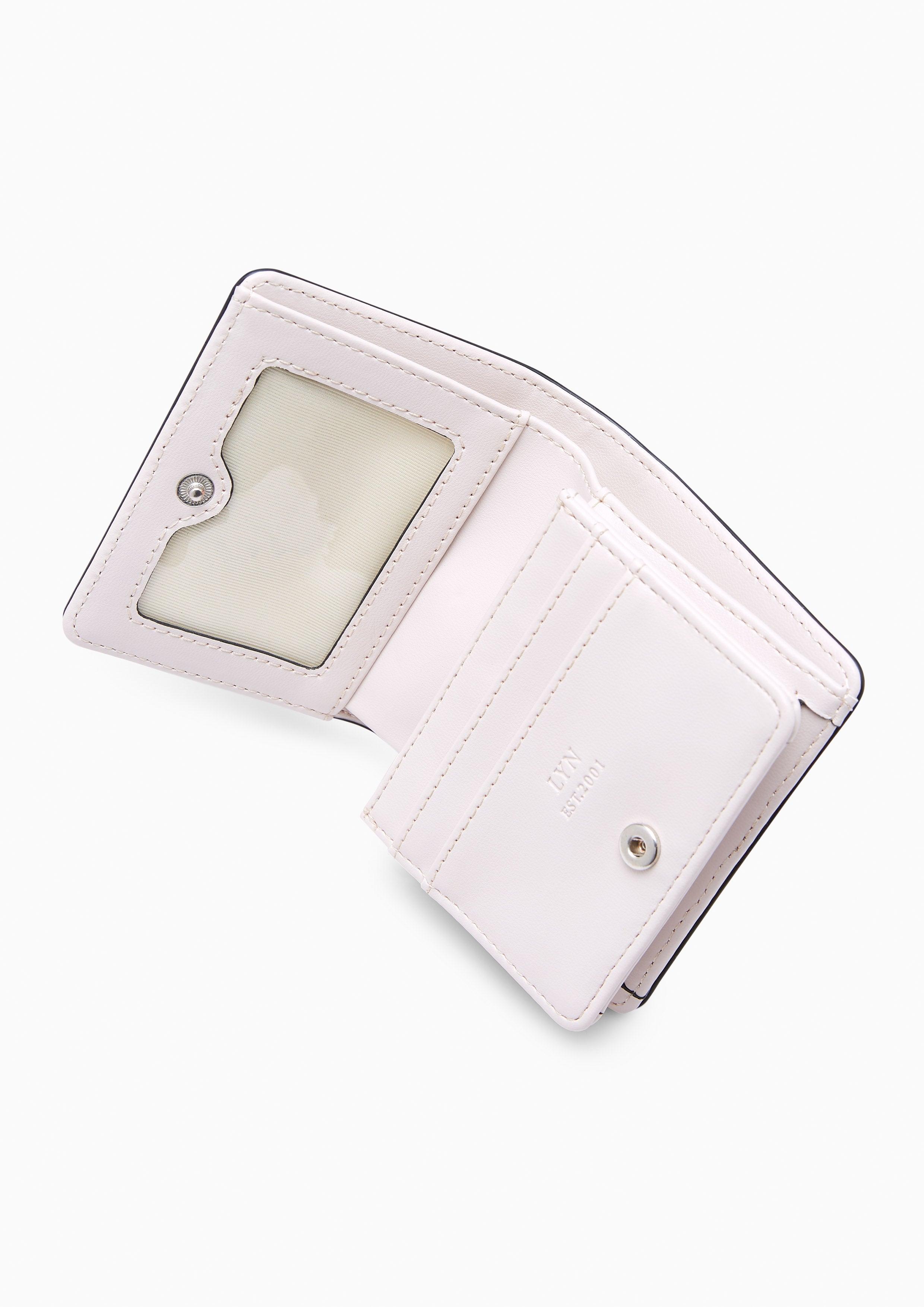 Re-Edit Marble Short Wallet Light Pink - Lyn TH