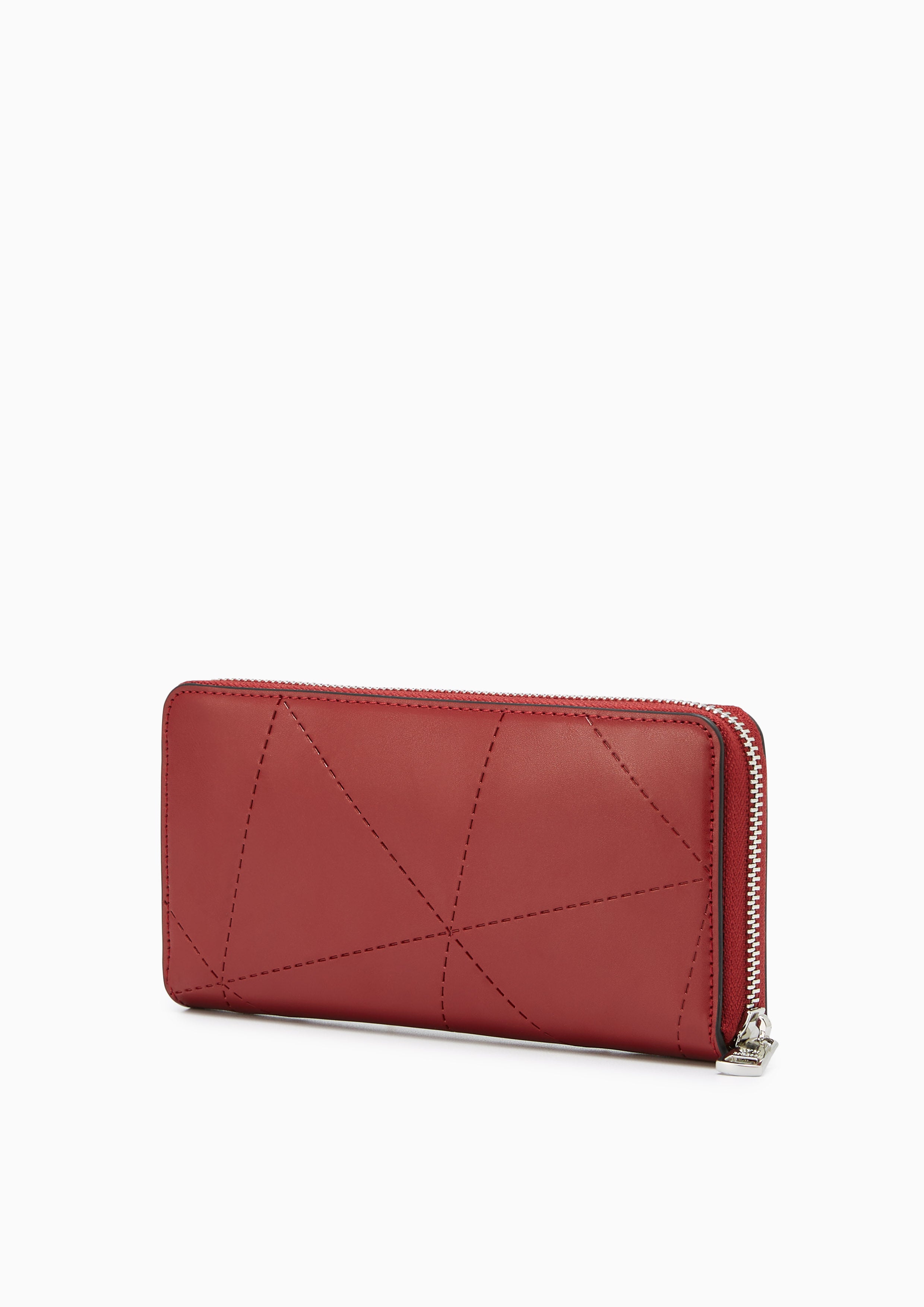 Prisma Long Zip Wallet Red