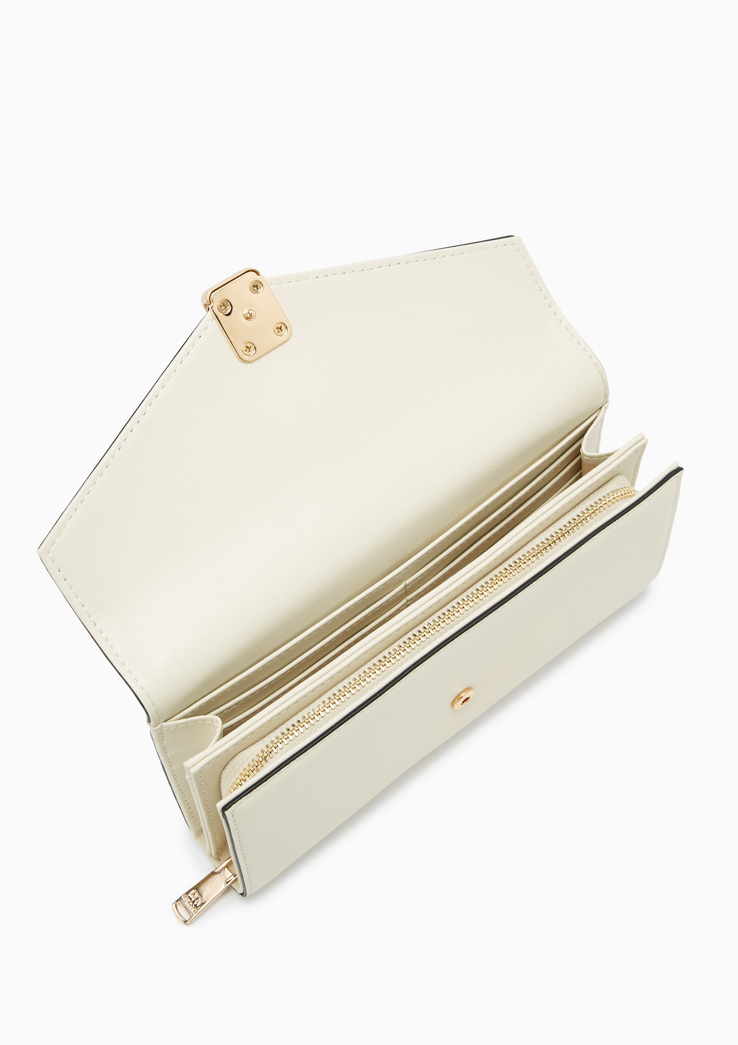 Vera Long Wallet Ivory - Lyn TH