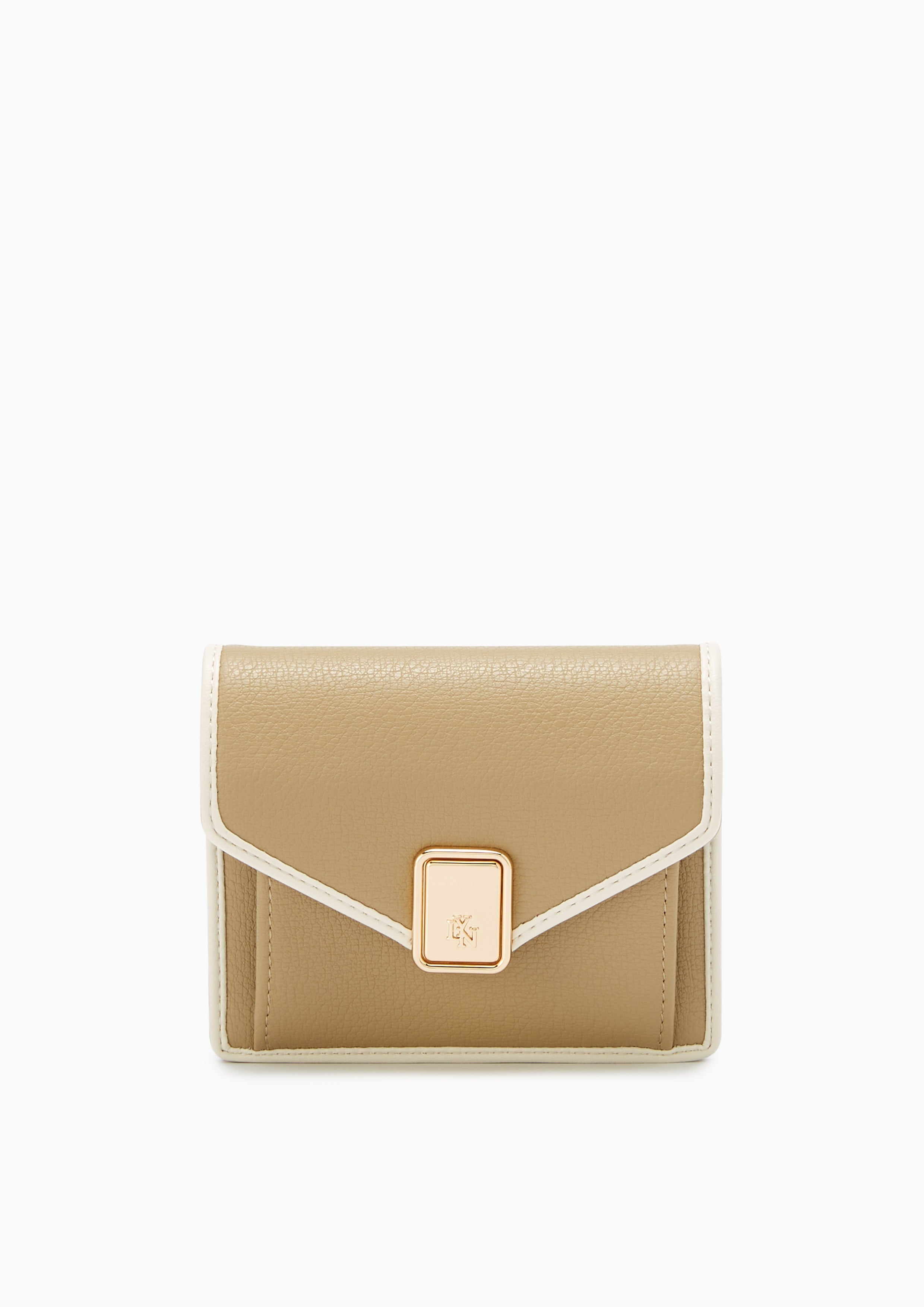 Vera Short Wallet Beige - Lyn TH