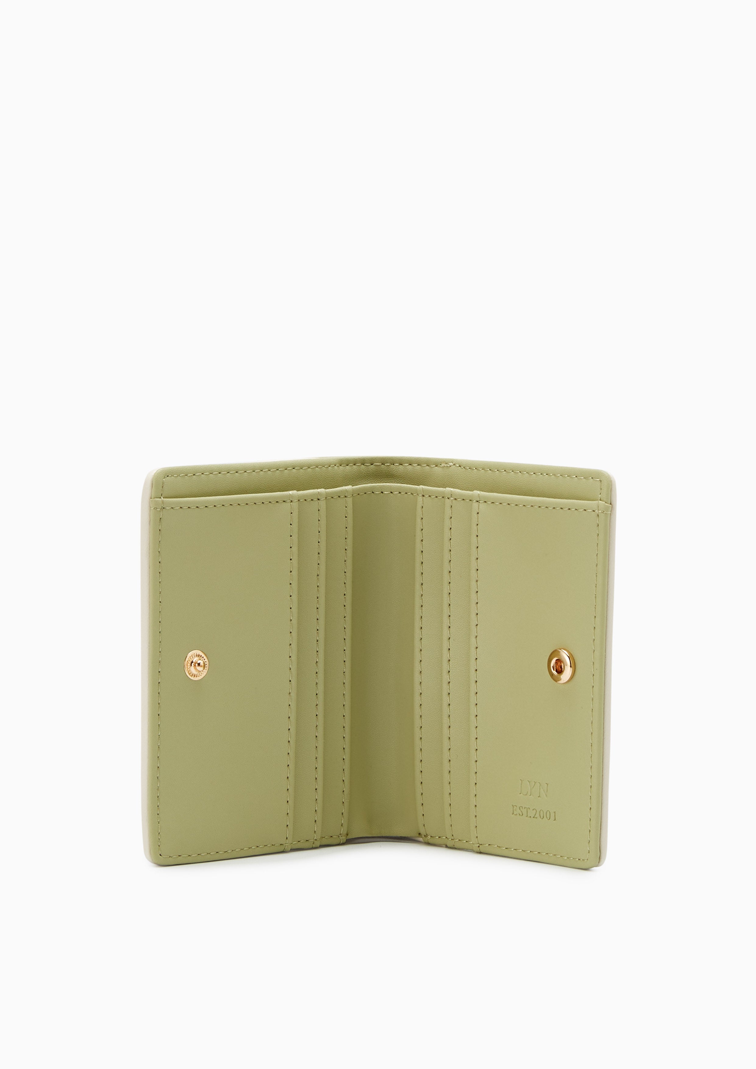 Vera Short Wallet Green - Lyn TH