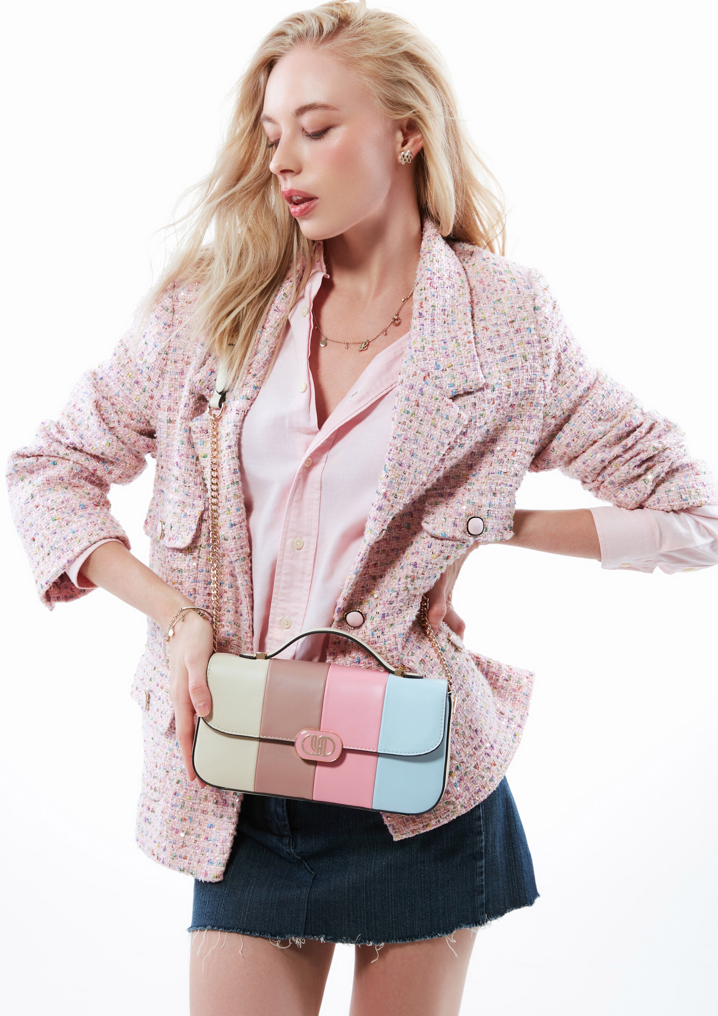 Helga Infinte Crossbodybag Multi Color - Lyn TH