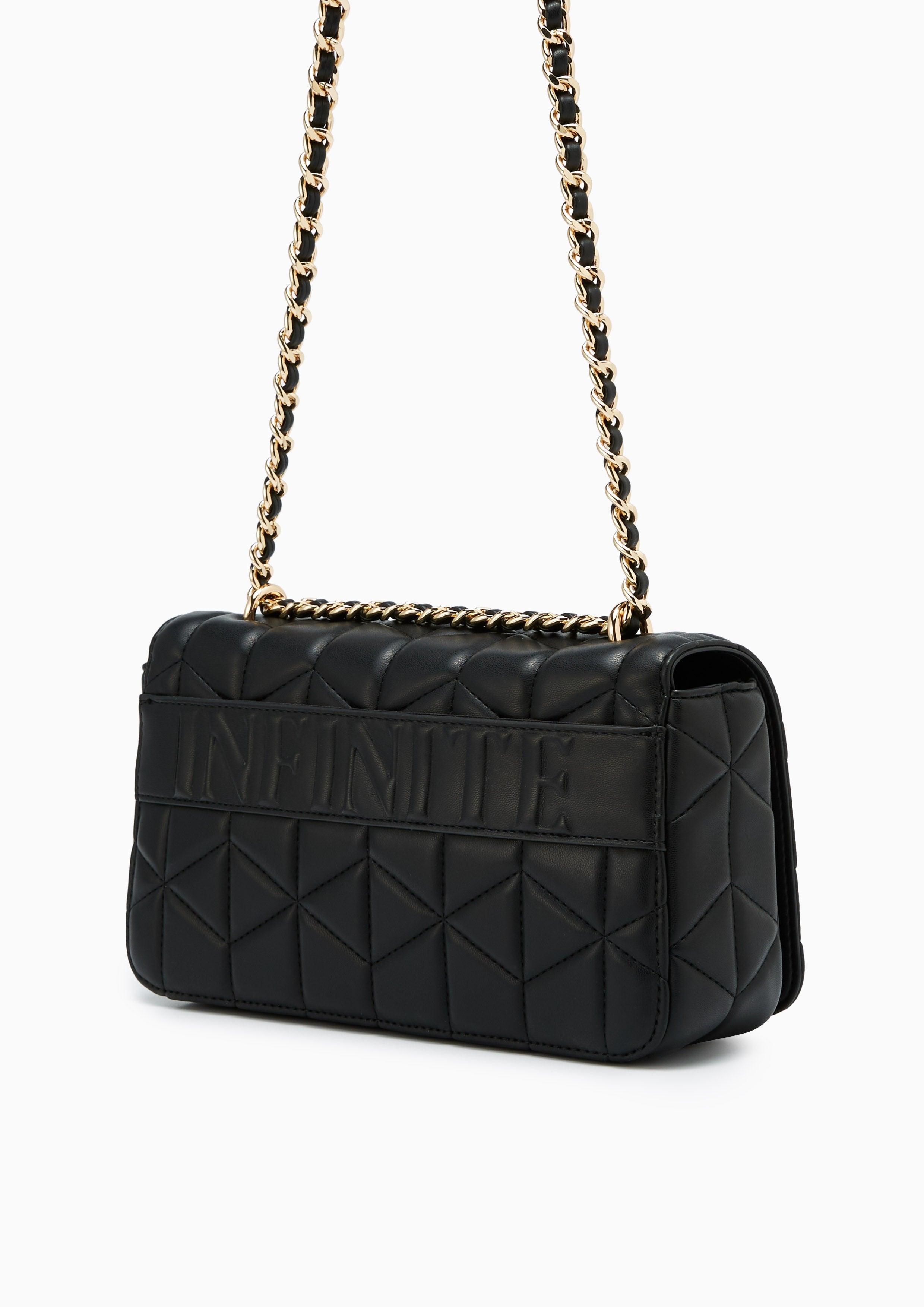 Marilyn Infinite L Shoulder Bag Black - Lyn TH