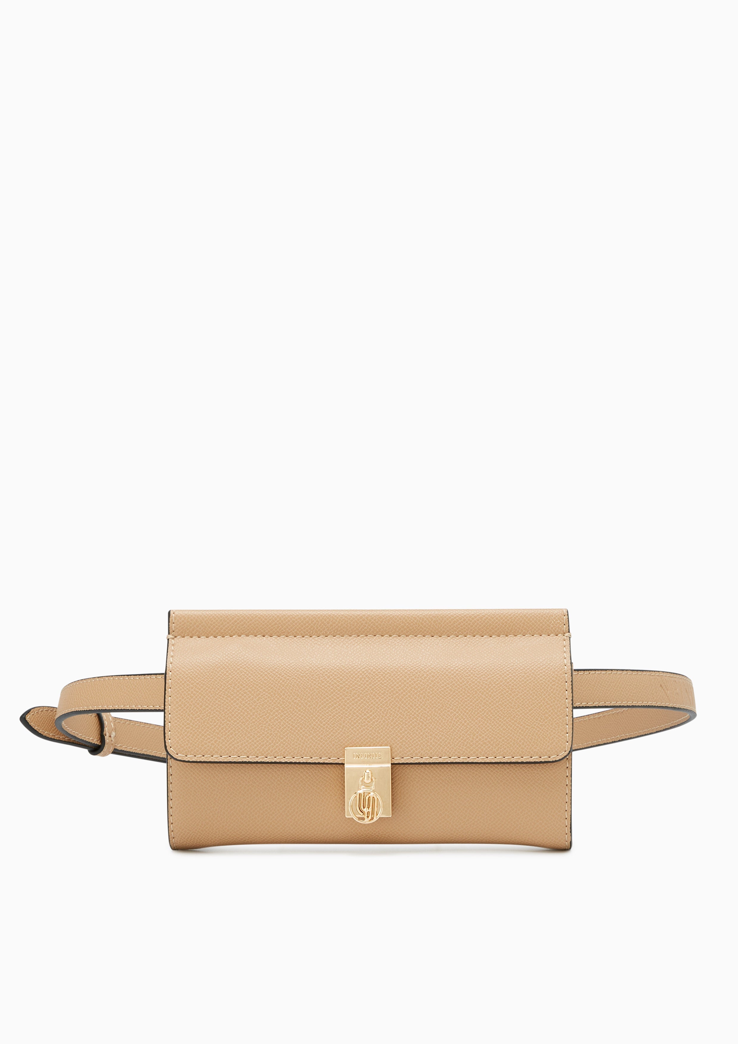 Olympia Infinite Belt Bag Beige