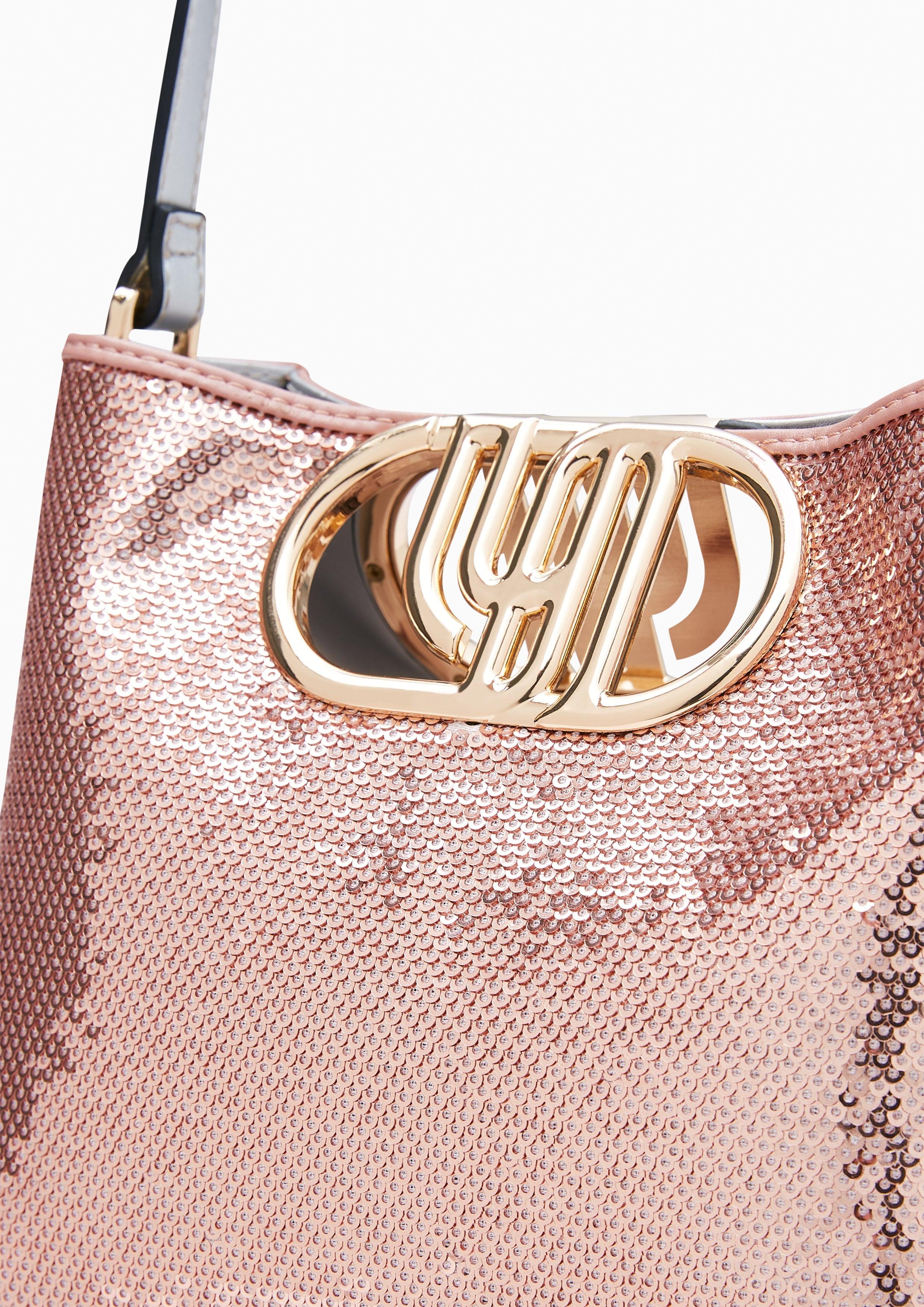 Juietta Sequin Inf Tote Bag S Pink