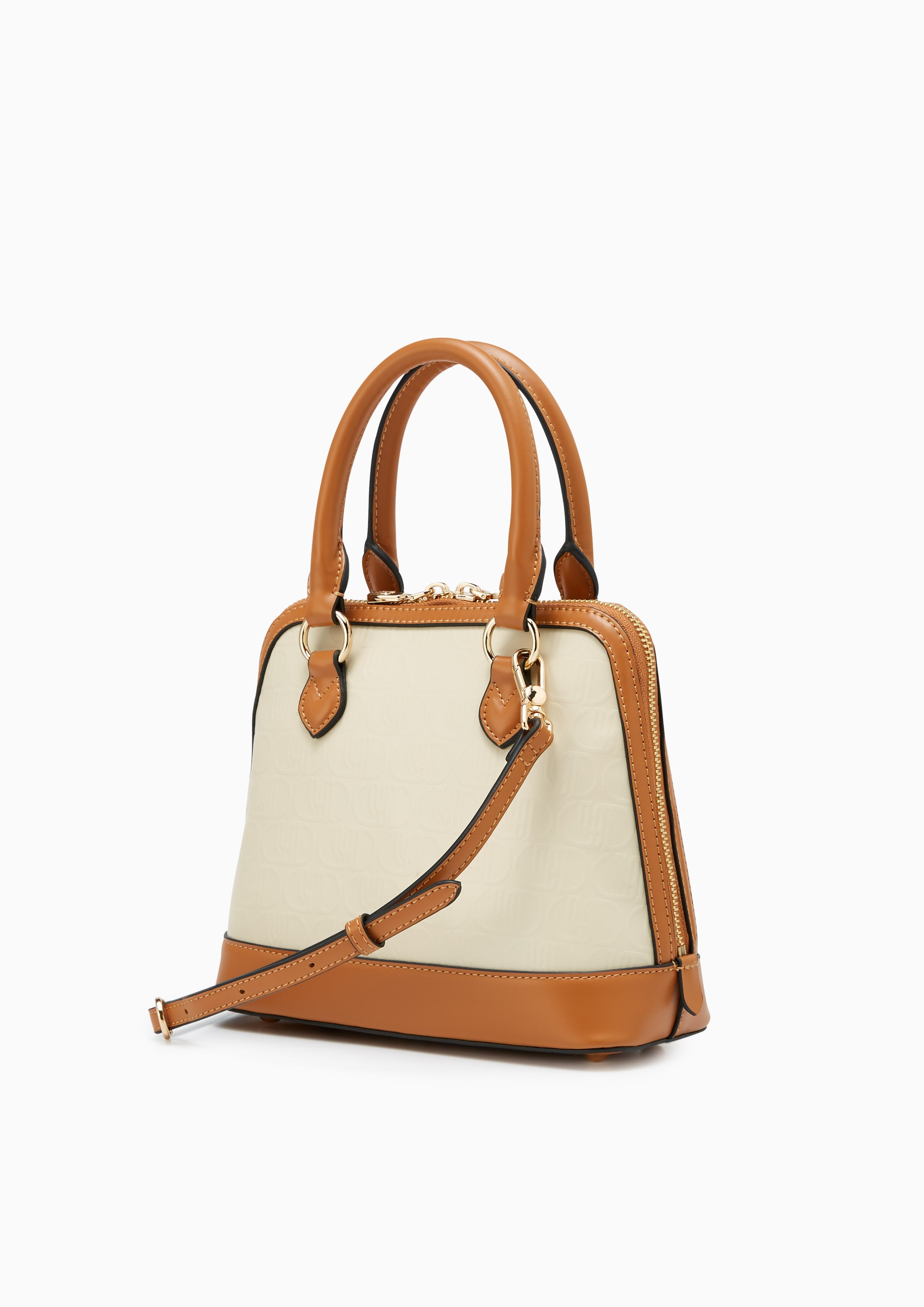 Vidia Infinite Mini Top Handle bag Beige - Lyn TH