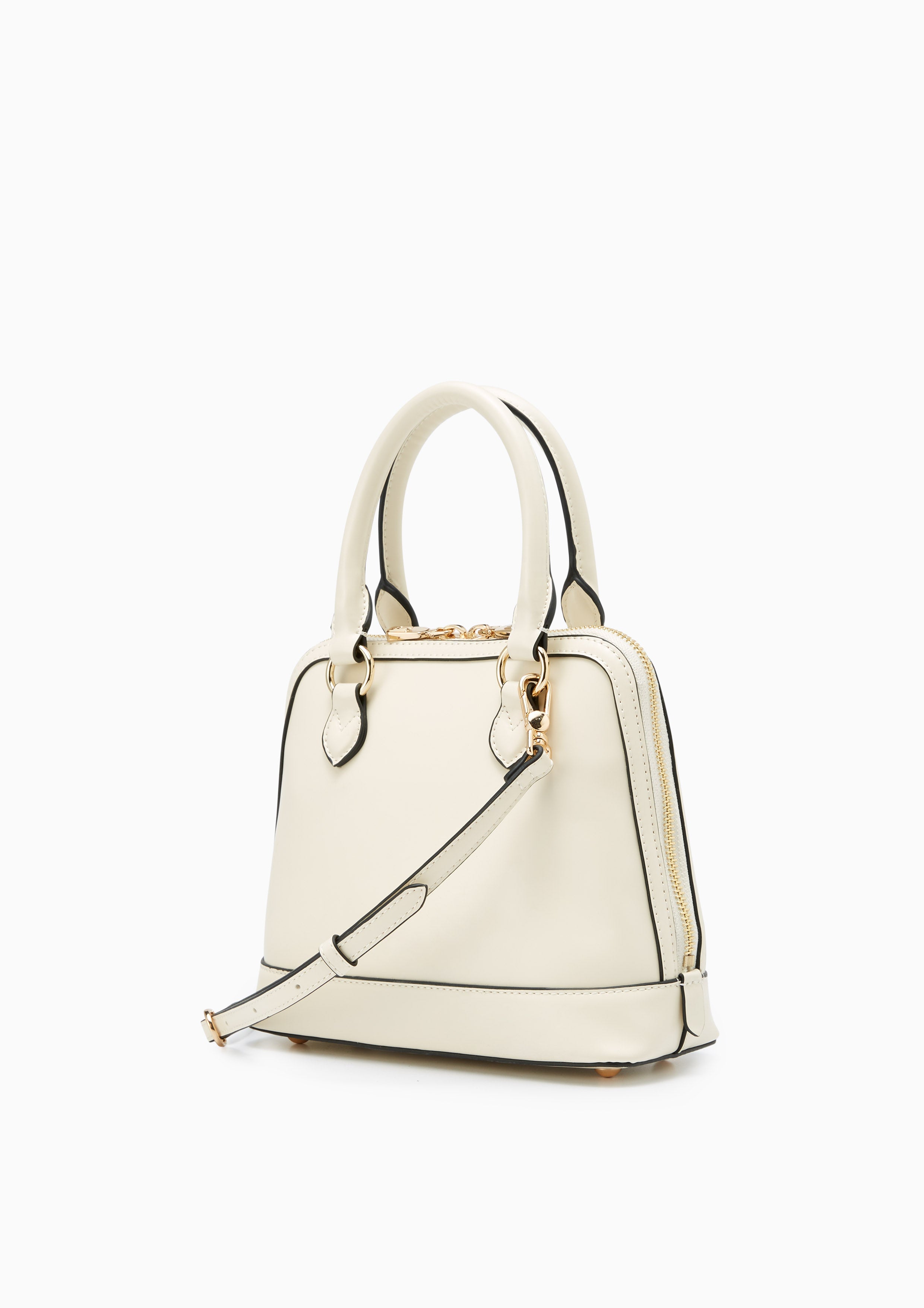 Vidia Plain Inf Mini Top Handle bag Ivory - Lyn TH