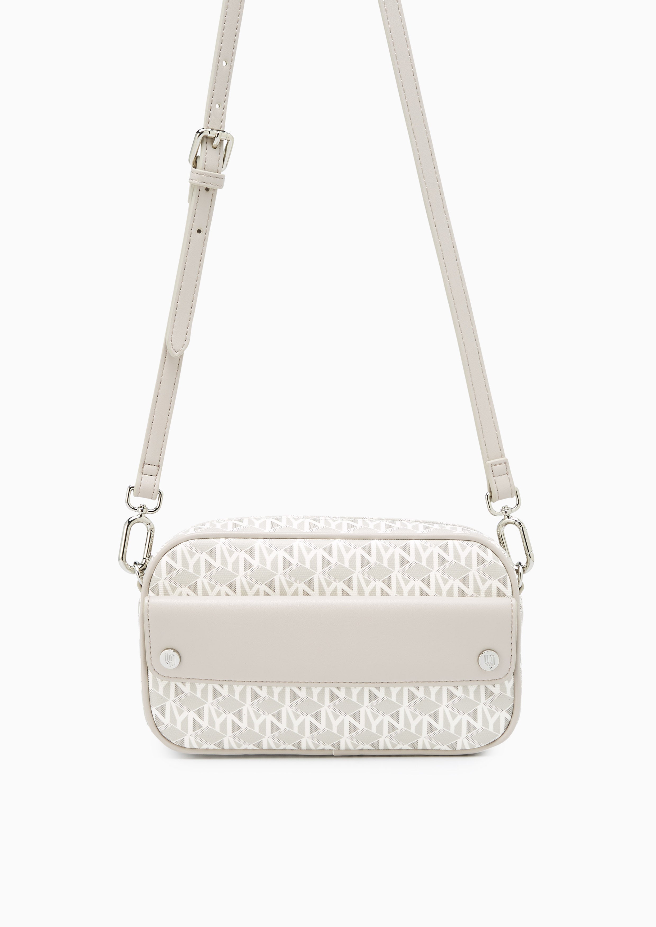 Solomon Infinite Messenger Crossbody Bag Grey - Lyn TH