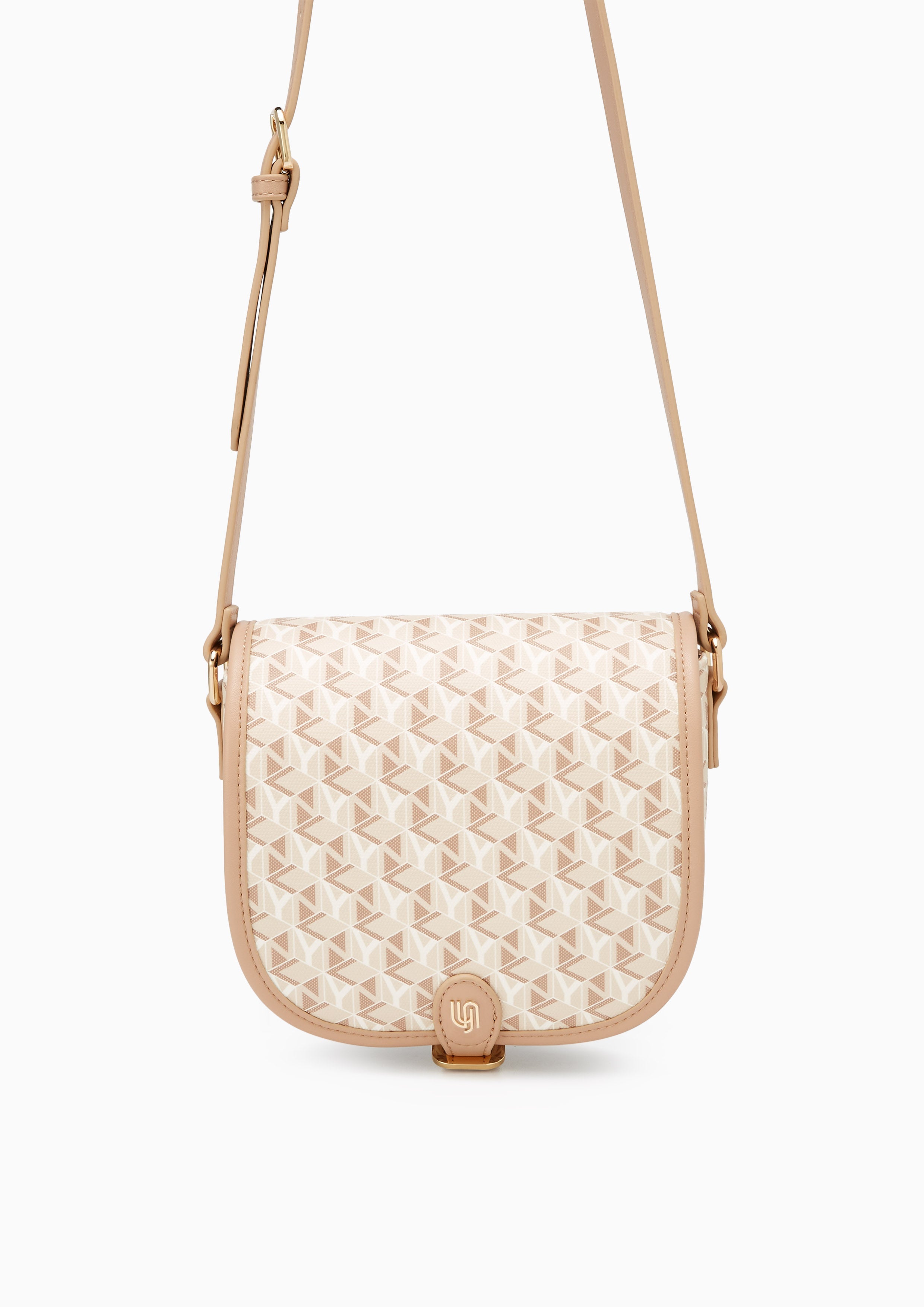 Solomon Infinite S Crossbody Bag Beige - Lyn TH