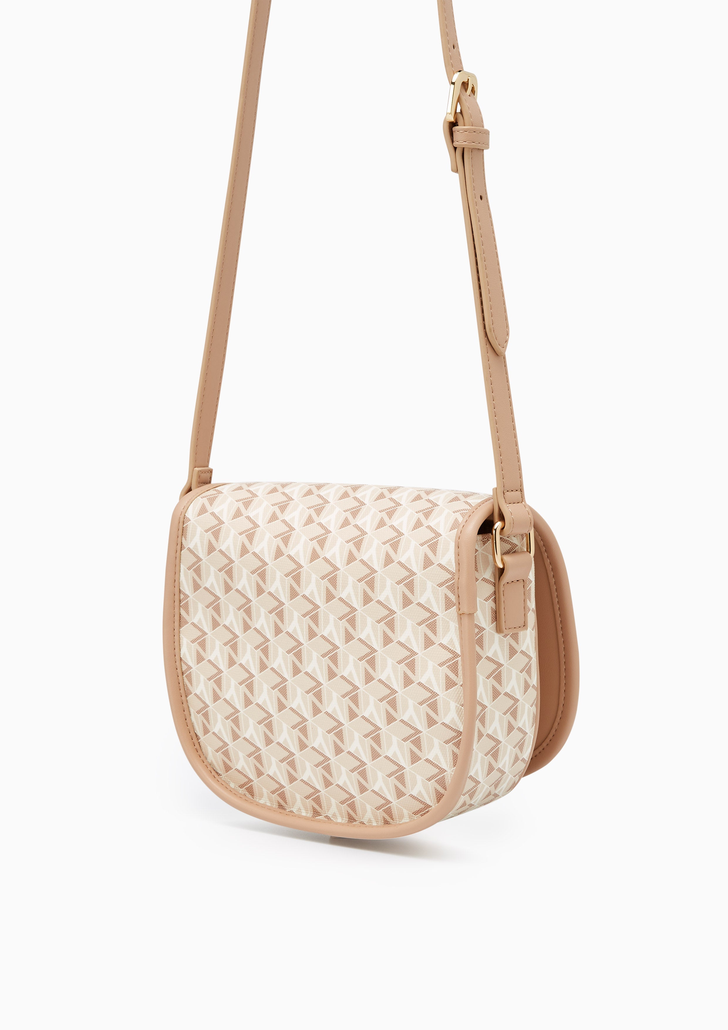 Solomon Infinite S Crossbody Bag Beige - Lyn TH