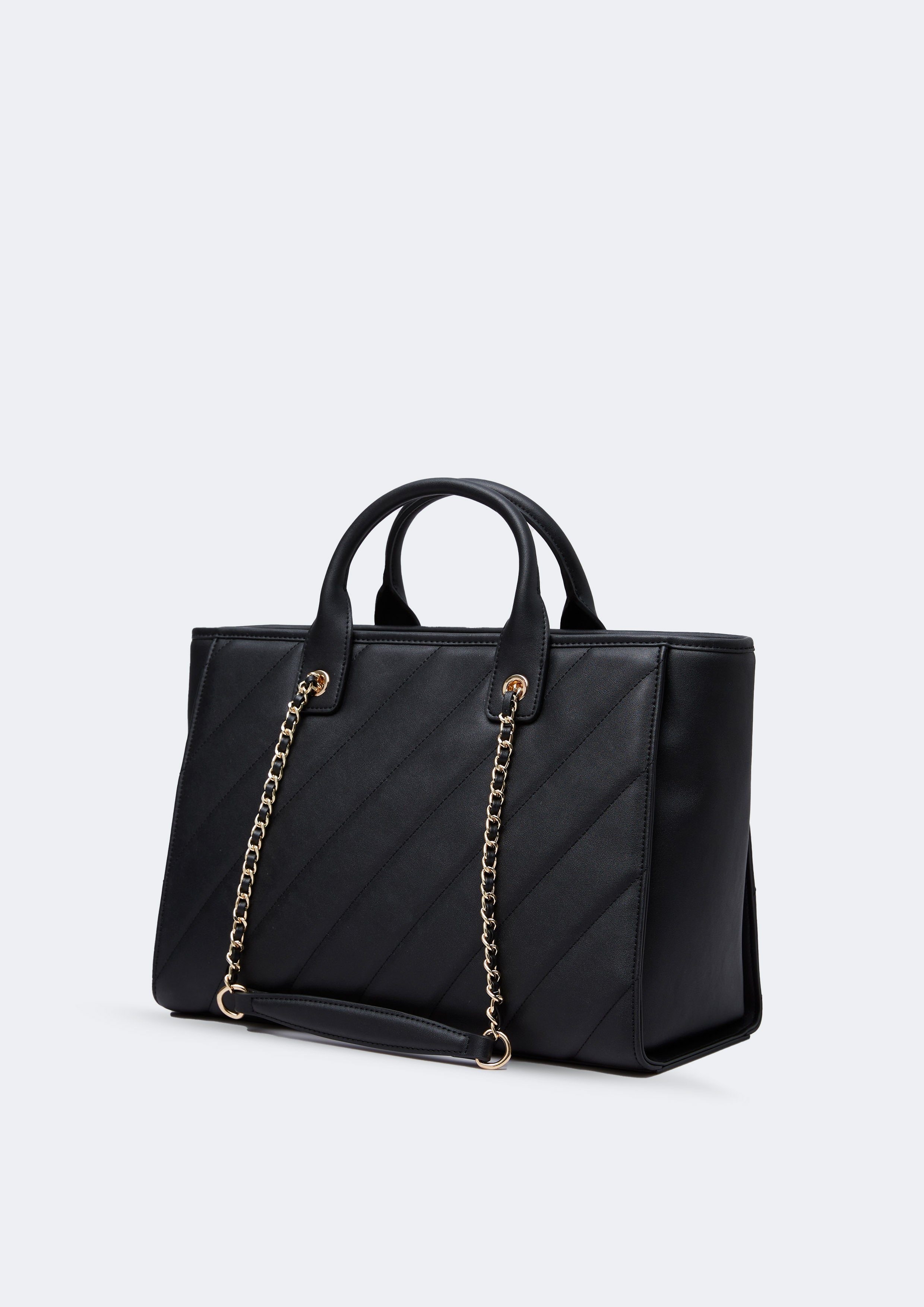 Euginie Infinite L Tote Bag Black - Lyn TH