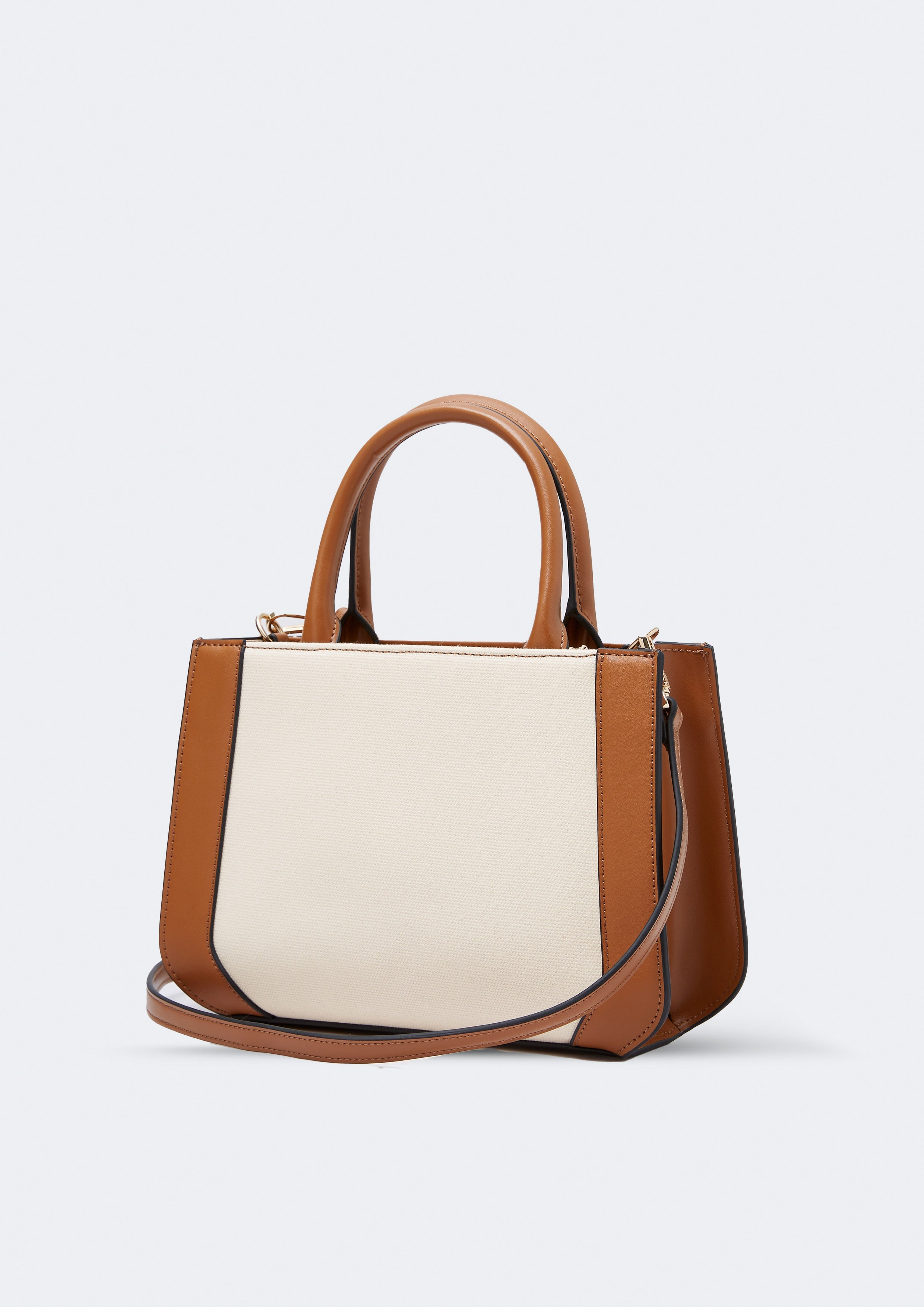 Stevie Canvas Infinite Tote Bag Brown - Lyn TH