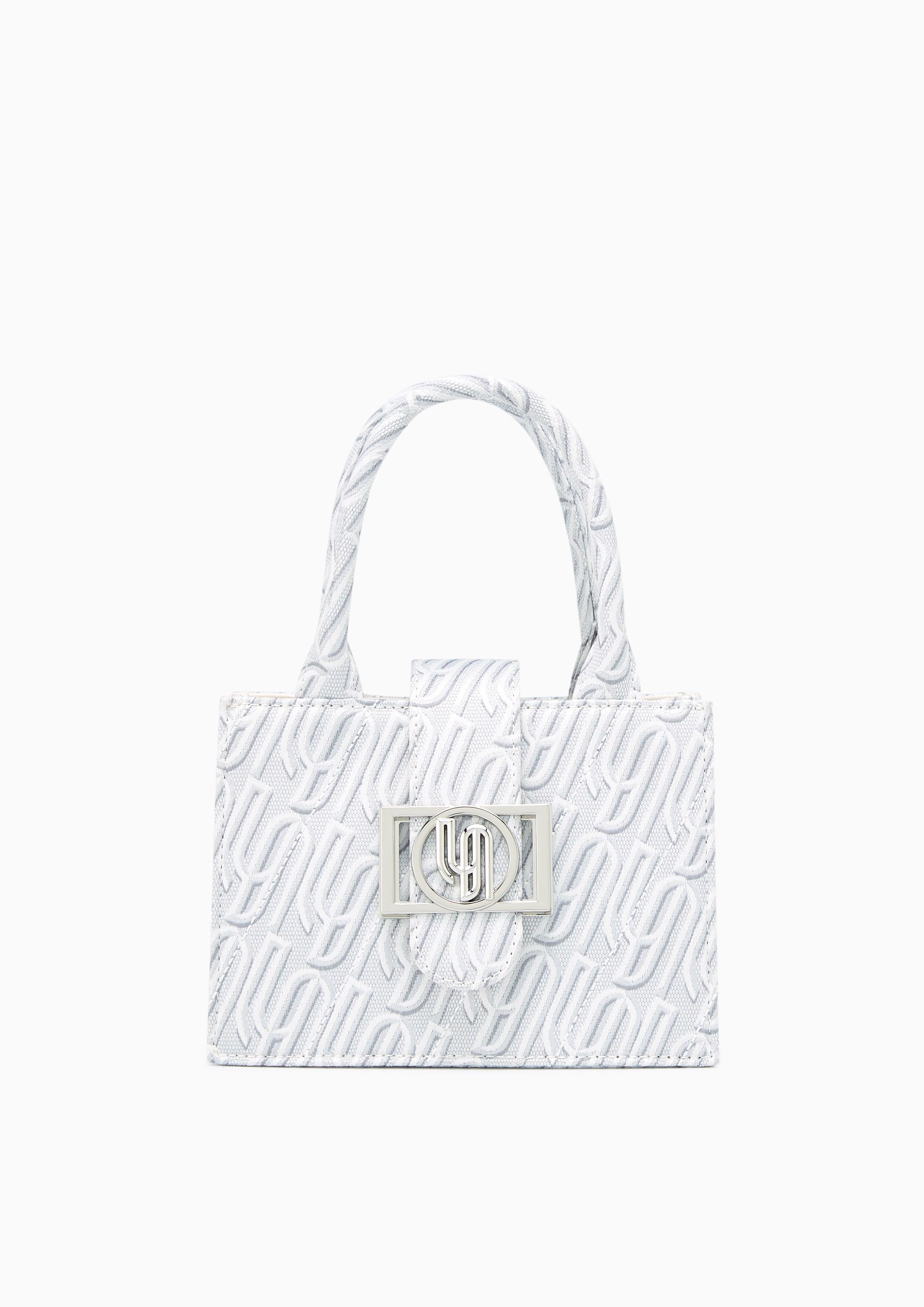 Viola Infinite Mini Tote Bag Light Grey - Lyn TH