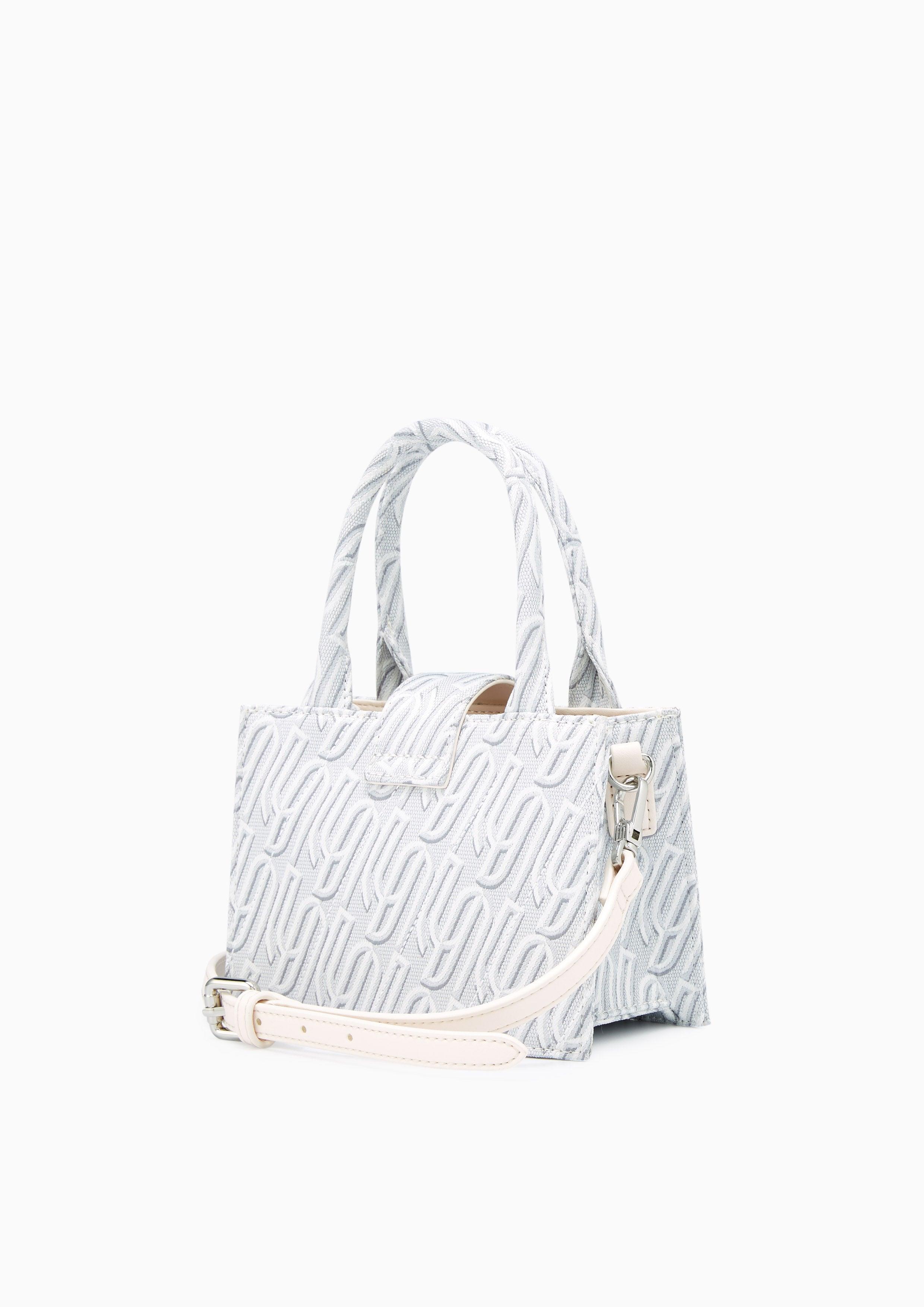 Viola Infinite Mini Tote Bag Light Grey - Lyn TH