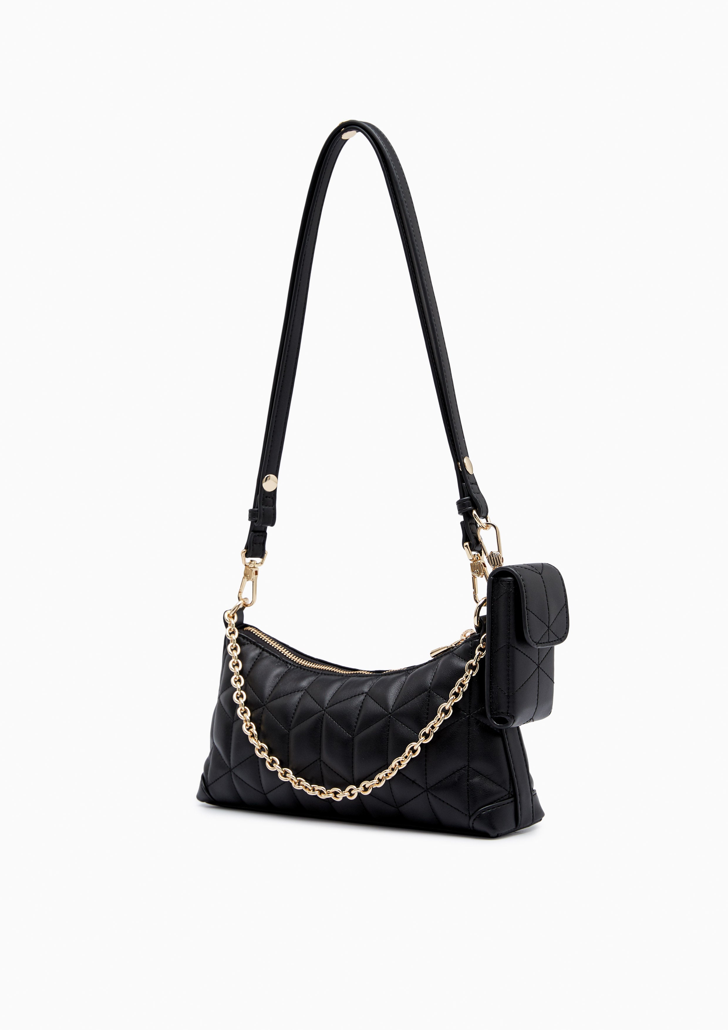 Monarch Inf L Shoulder Bag Black - Lyn TH