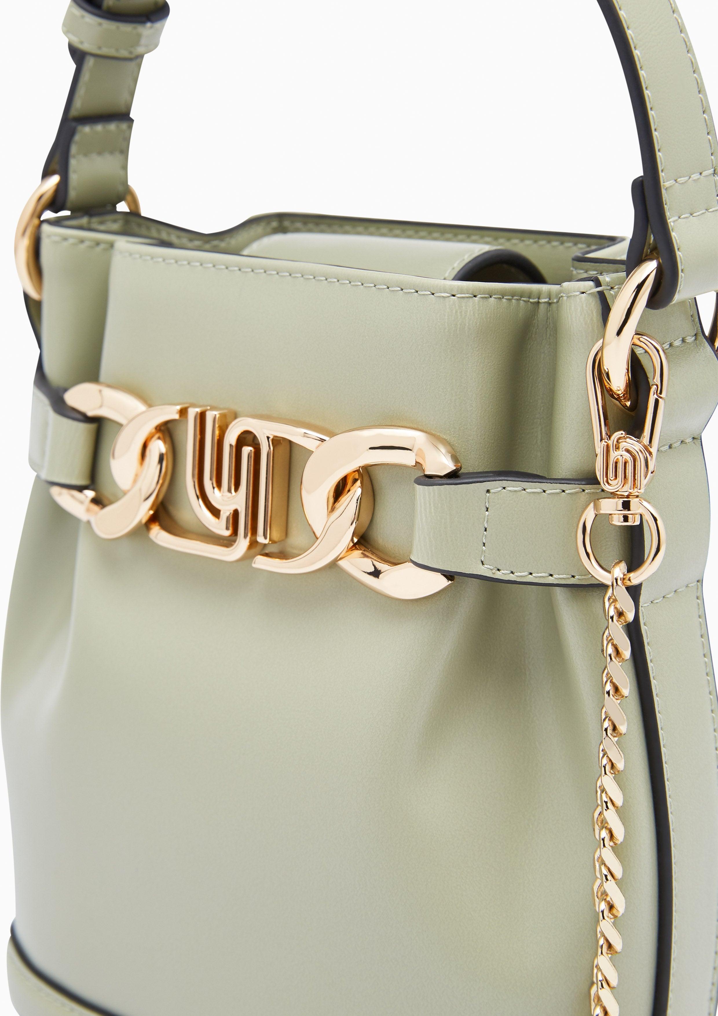 Metal Infinite S Bucket Bag Green - Lyn TH