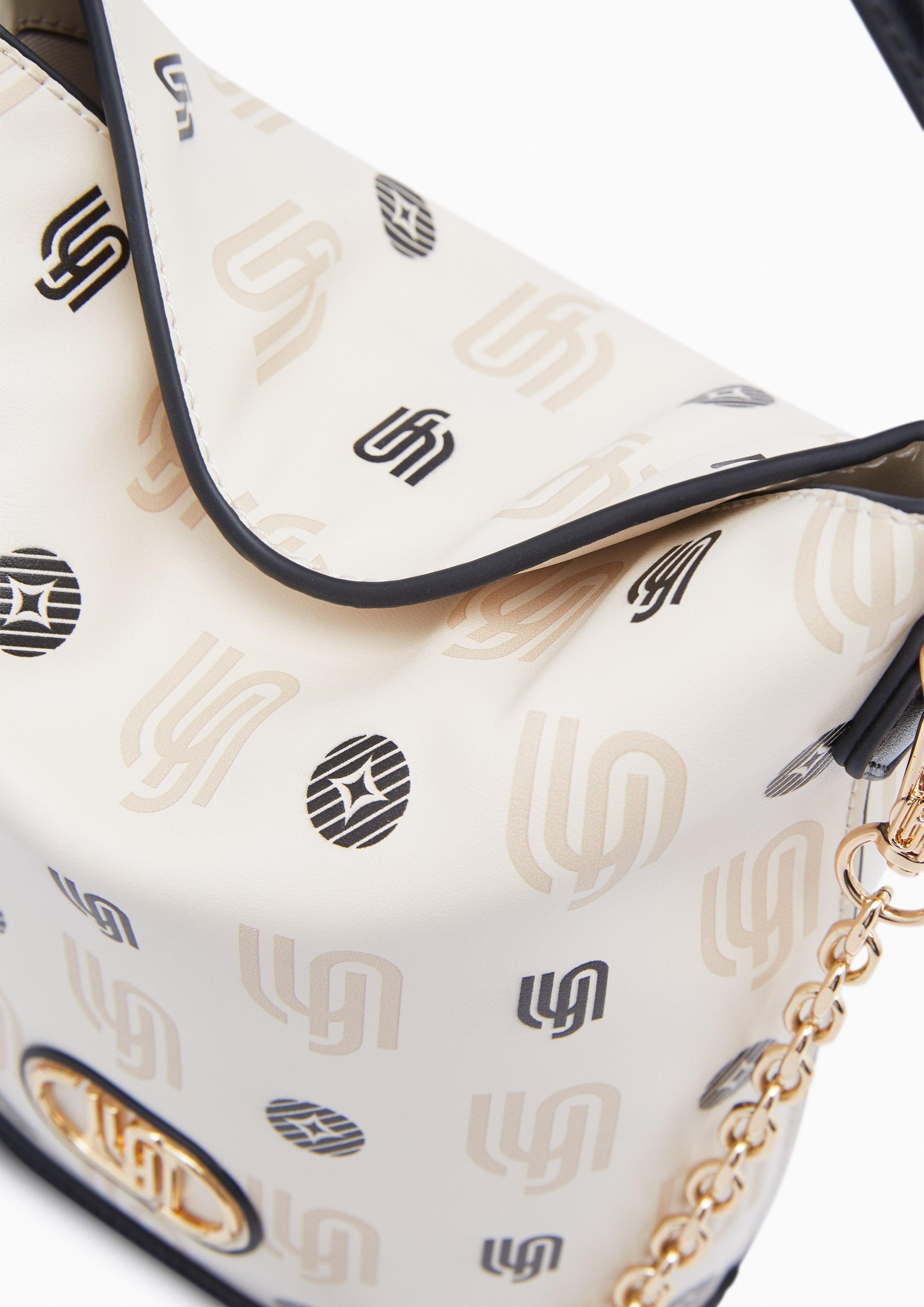 Mintage Print Inf S Bucket Bag Ivory - Lyn TH