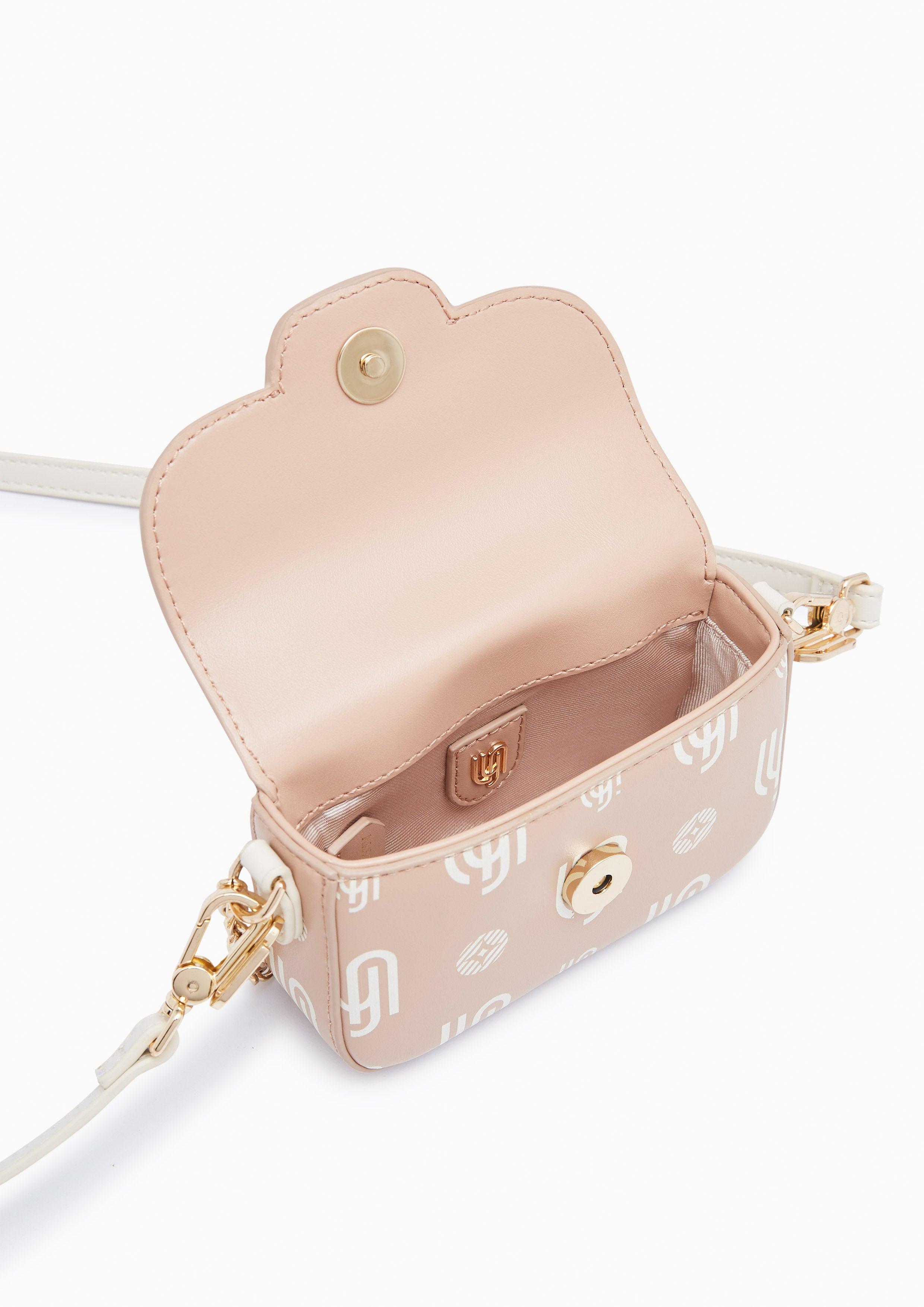 Mintage Print Inf XS Crossbody Bag Beige - Lyn TH