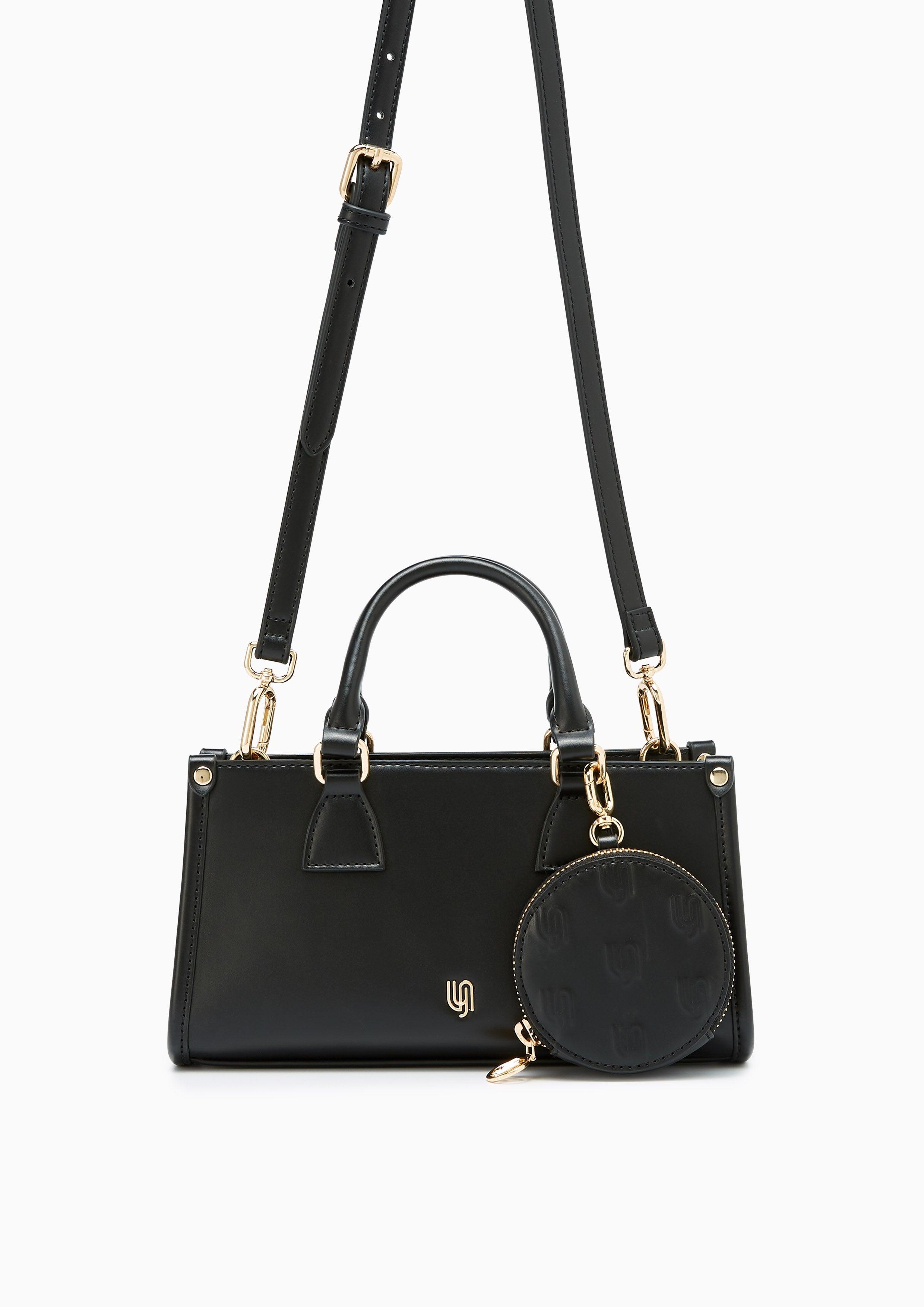 Agnes Inf Mini Tote Bag Black - Lyn TH