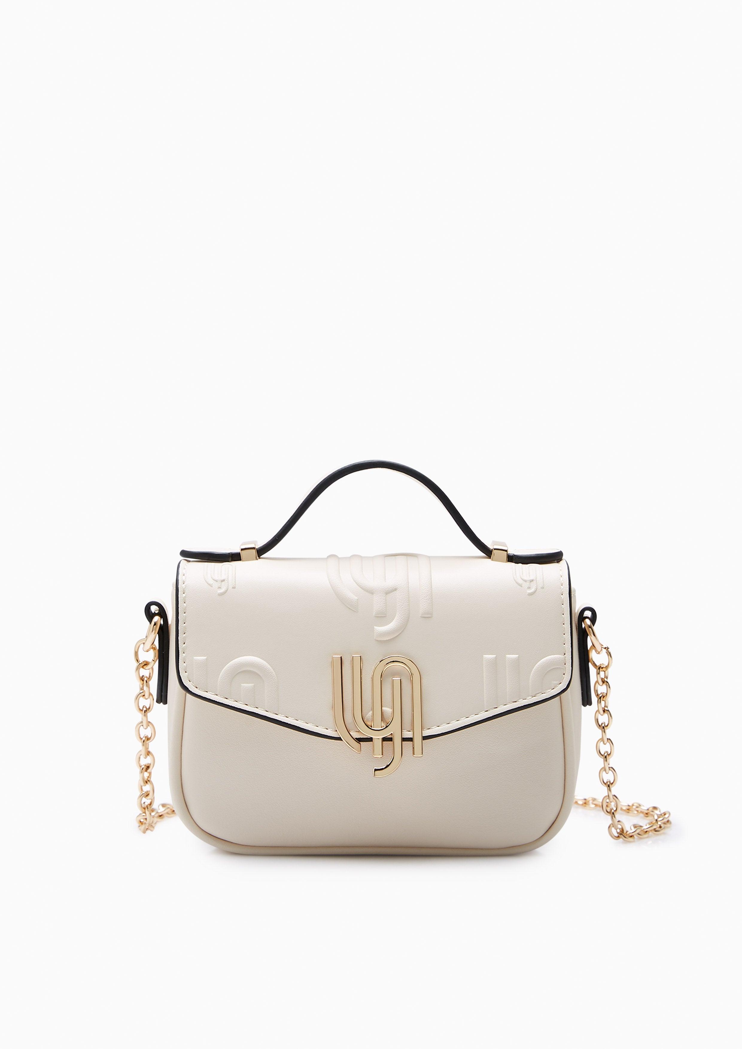 Leah Infinite Mini Crossbody Bag Beige - Lyn TH