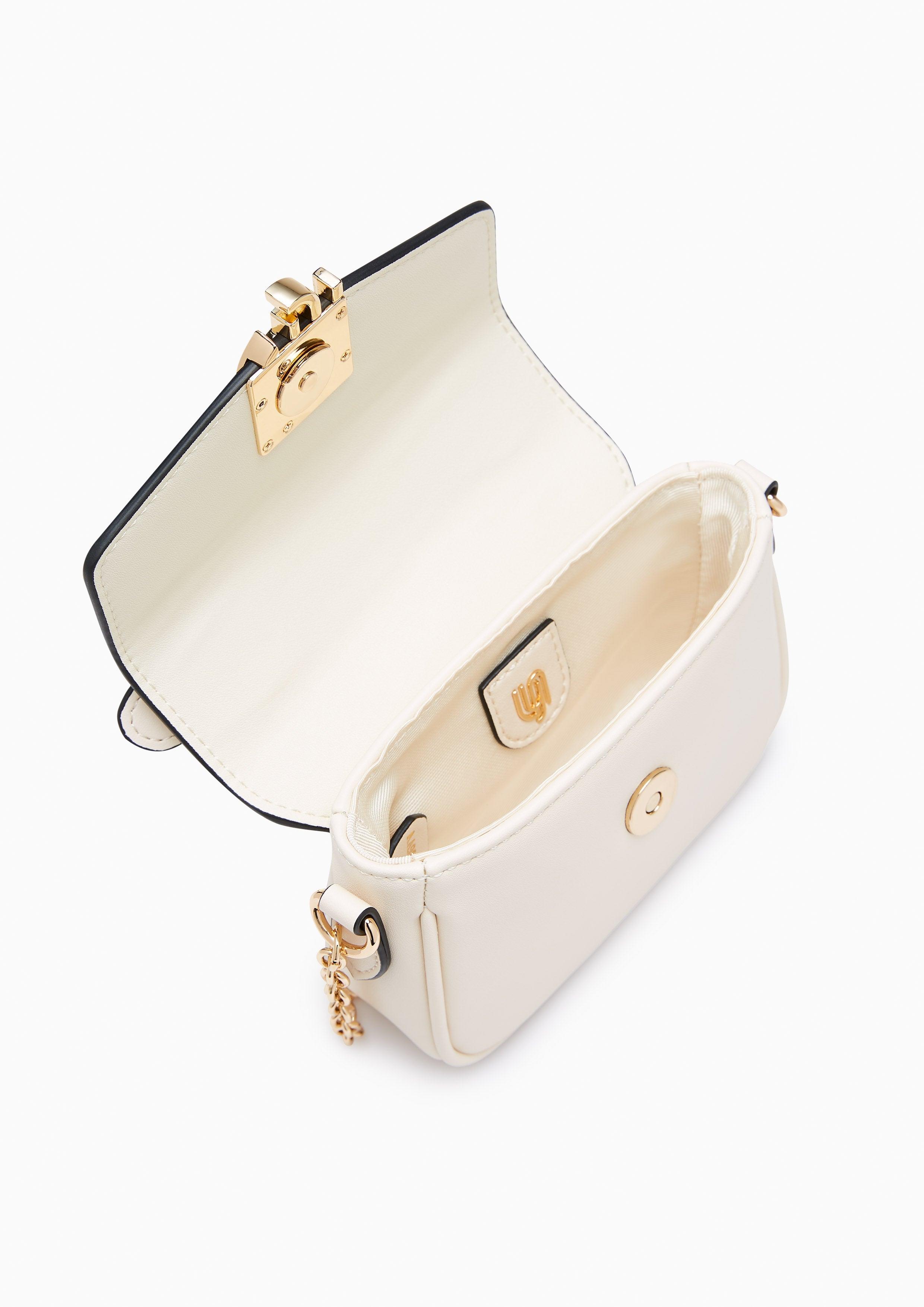 Leah Infinite Mini Crossbody Bag Beige - Lyn TH