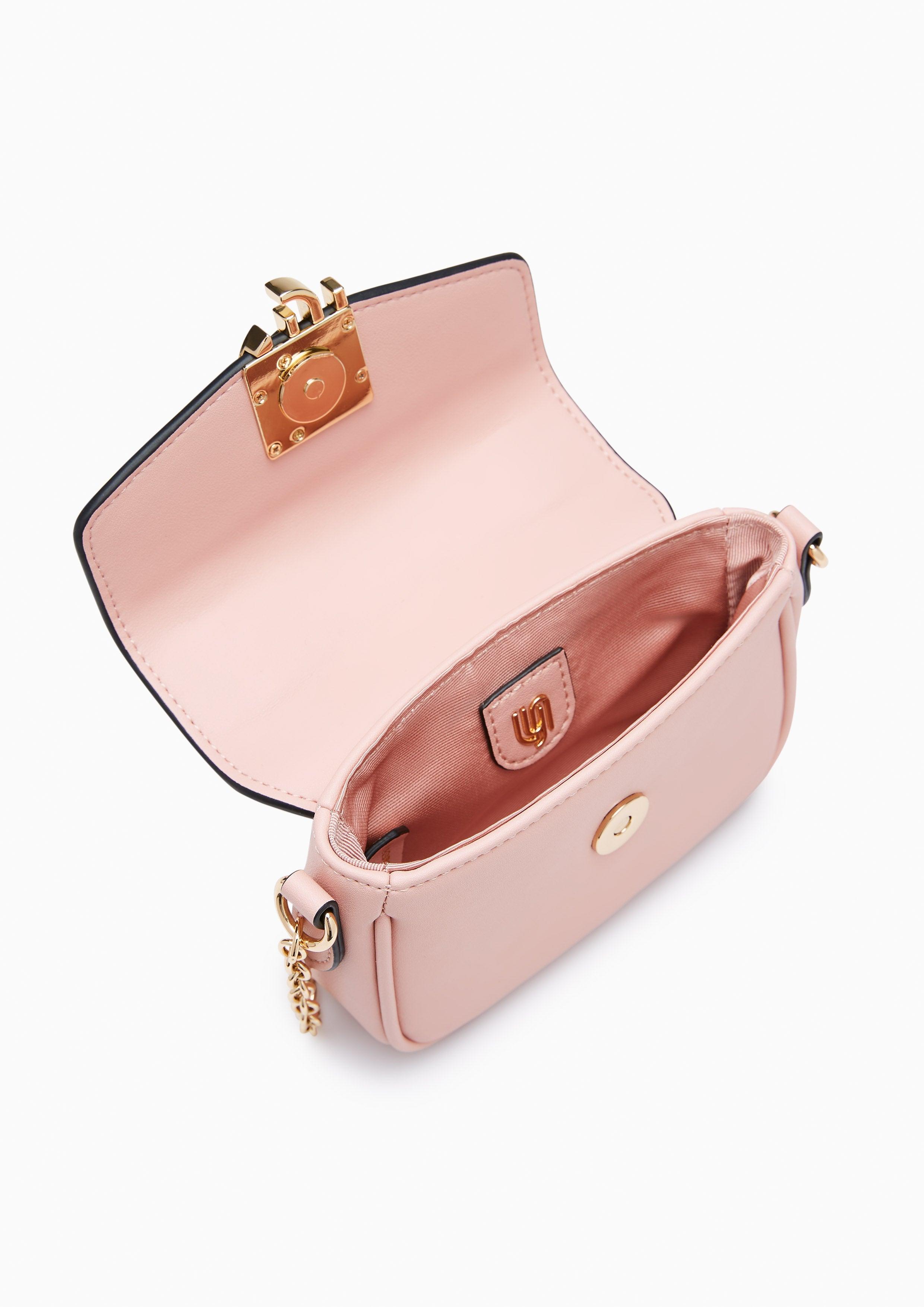 Leah Infinite Mini Crossbody Bag Pink - Lyn TH