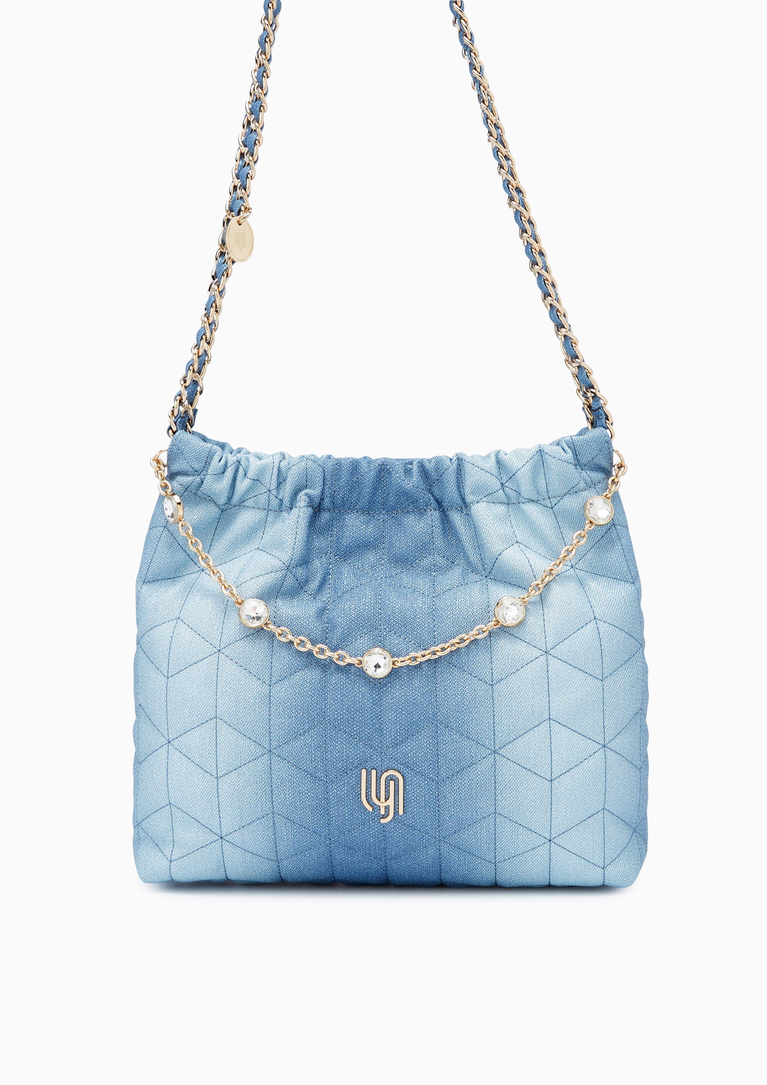 Monet Party Infinite L Shoulder Bag Blue