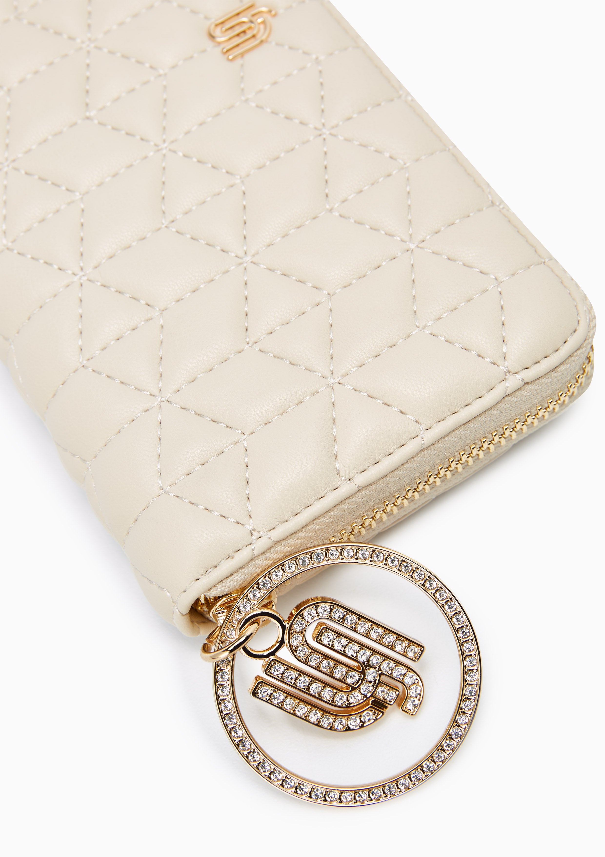 Marilyn Infinite Long Wallet Ivory - Lyn TH