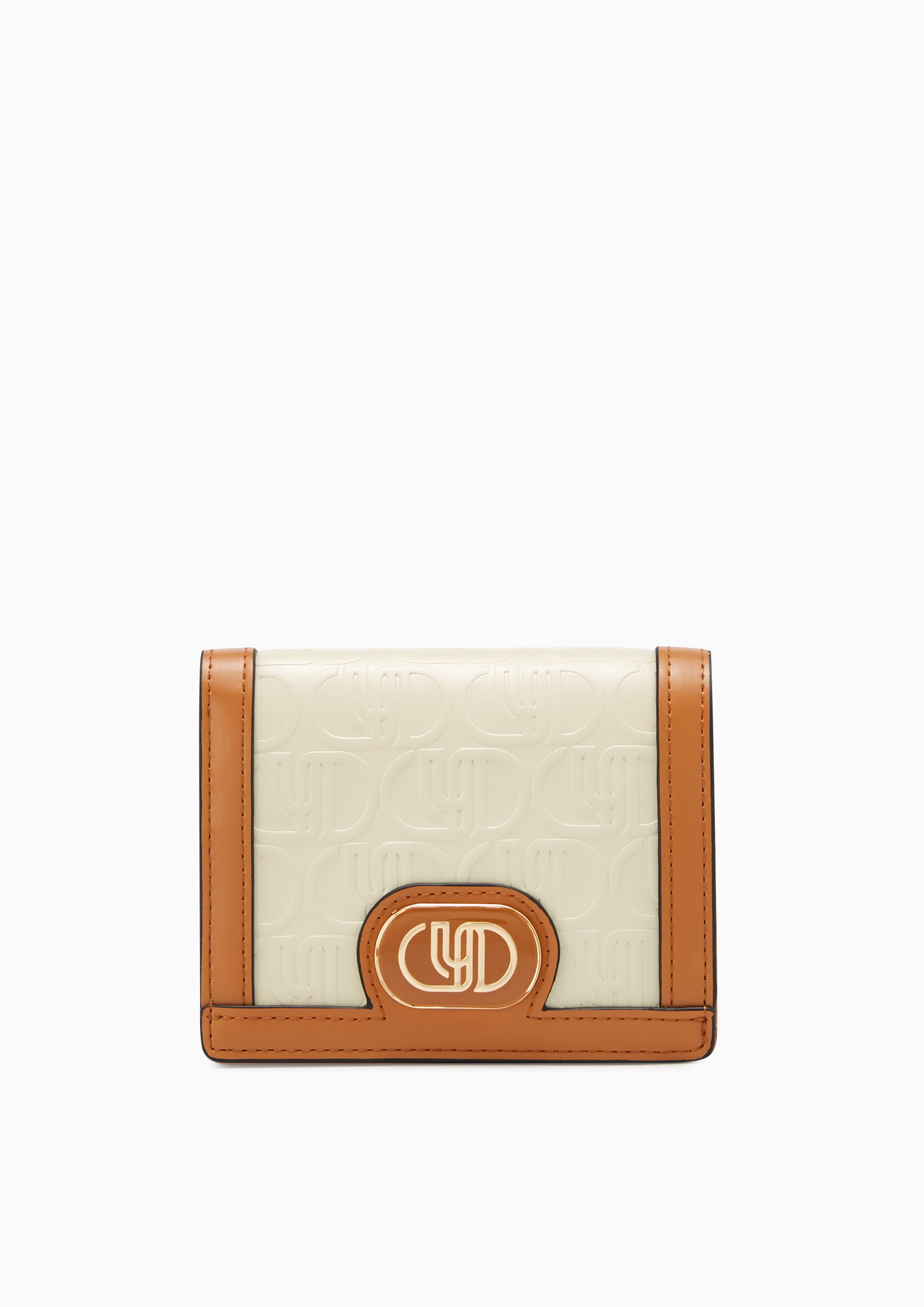 Vidia Infinite Short Wallet Beige - Lyn TH