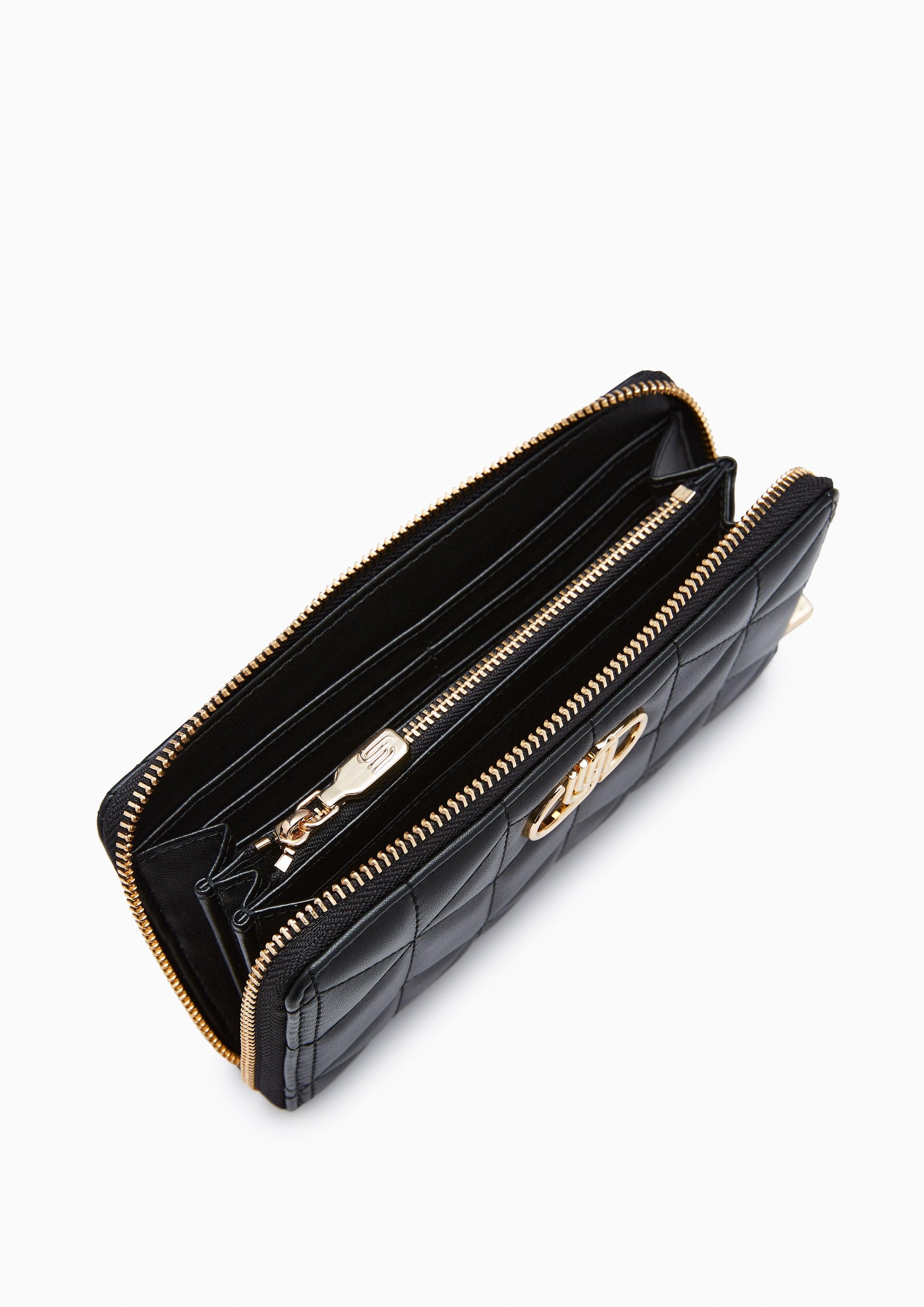 Monarch Inf Long Wallet Black - Lyn TH