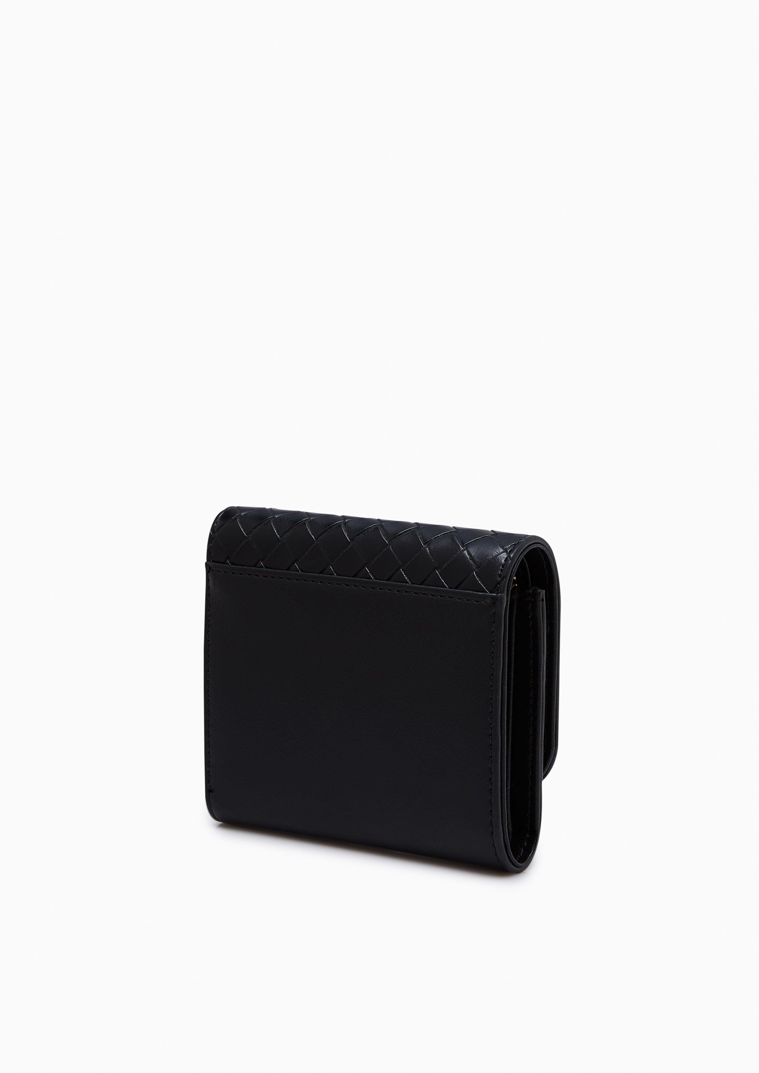 Zelda Infinite Short Wallet Black - Lyn TH