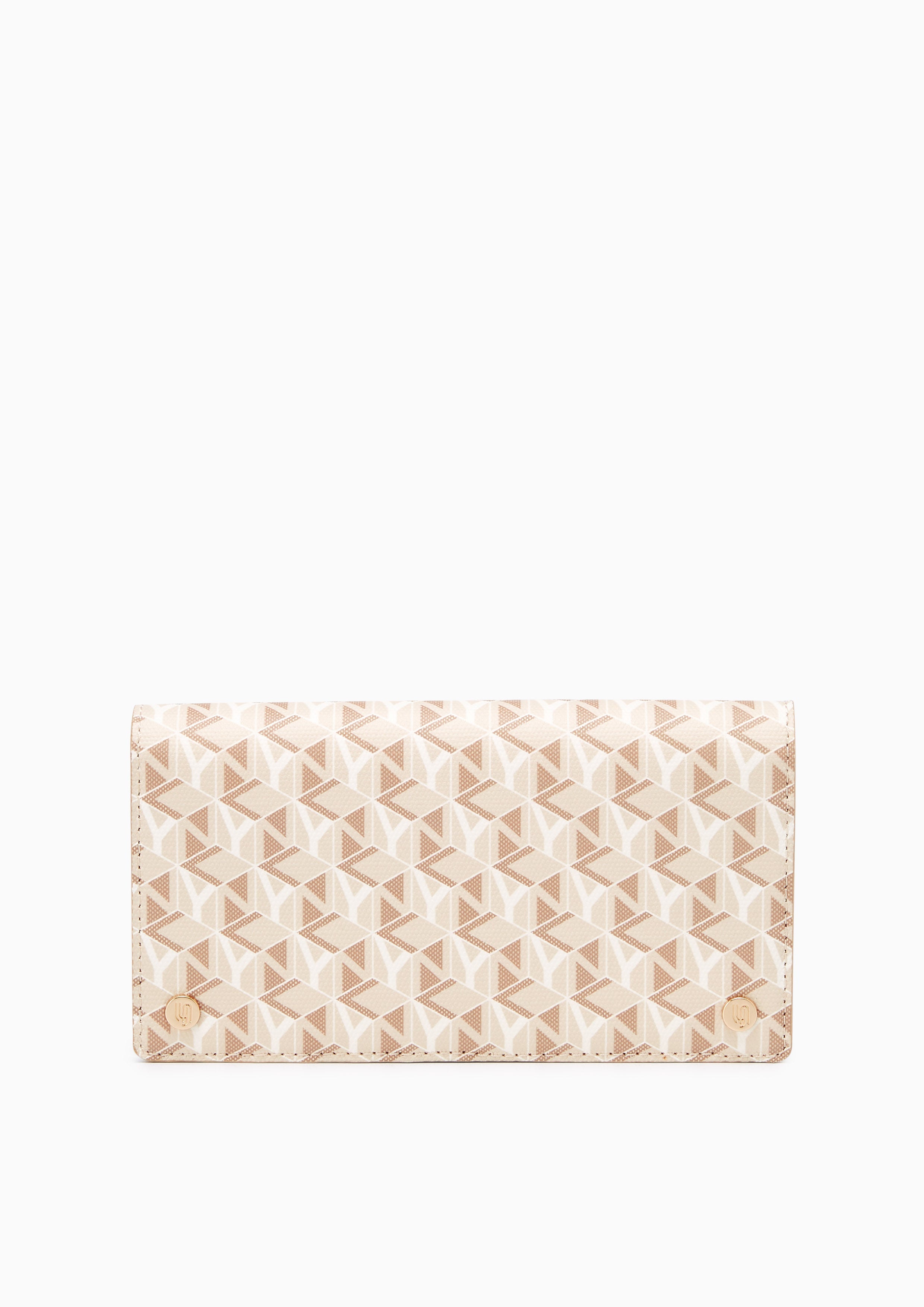 Solomon Infinite Long Wallet Beige - Lyn TH