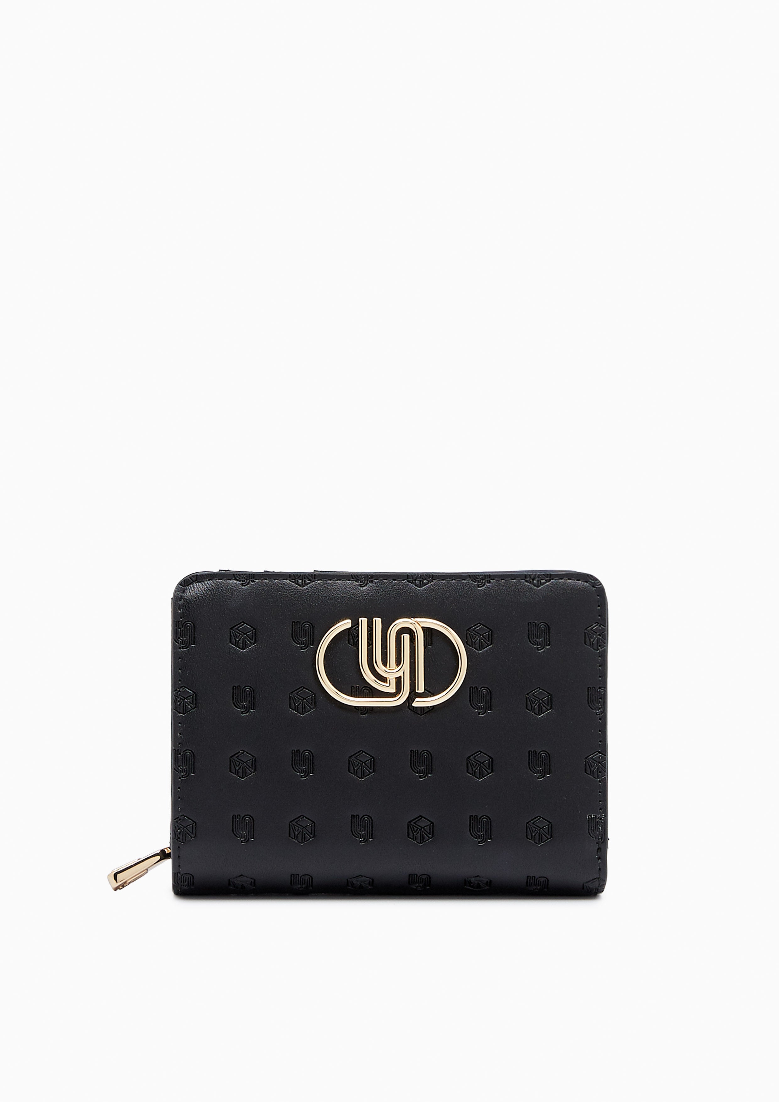 Mintage Inf Short Short Wallet Black - Lyn TH