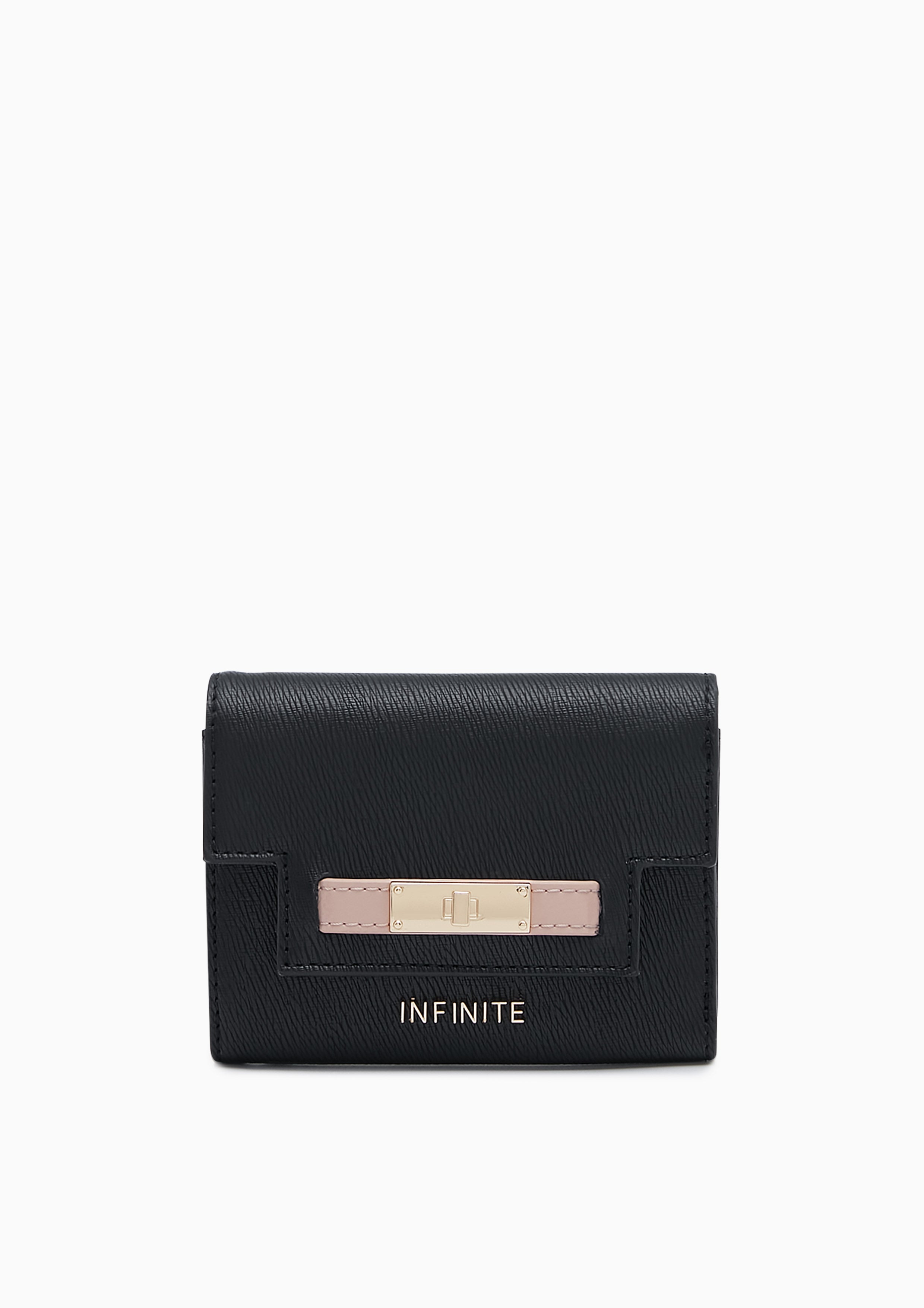 Tilda Infinite Short Wallet Black - Lyn TH