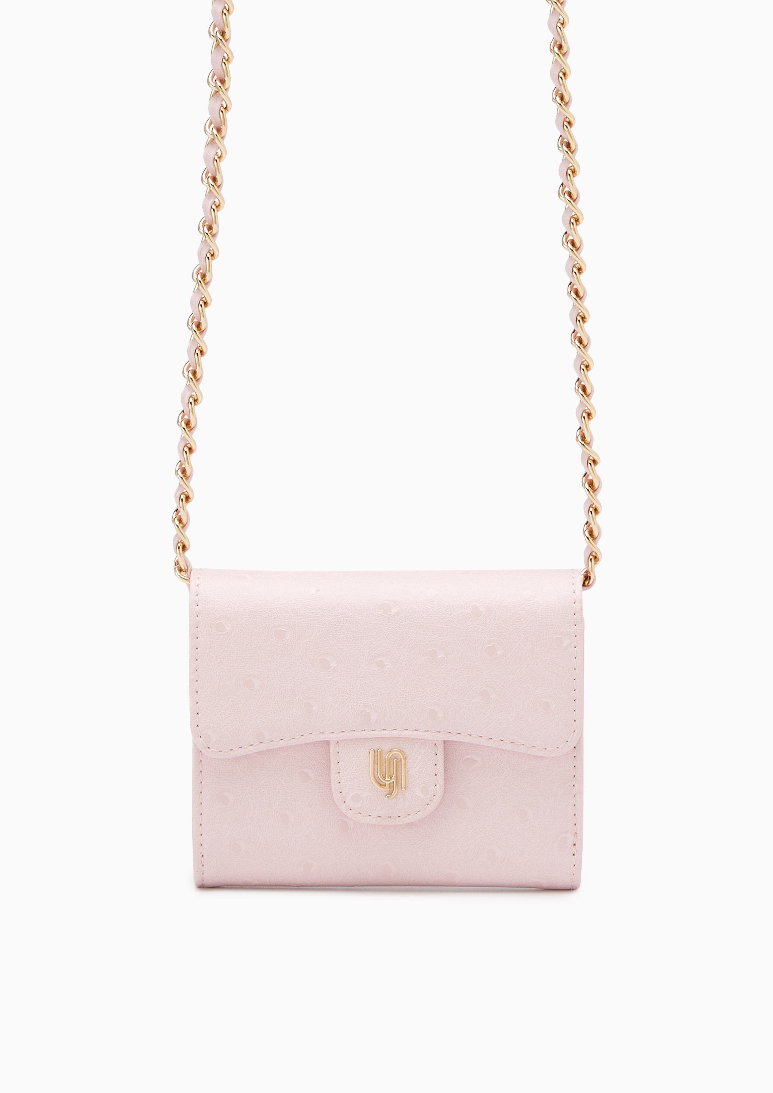 Kaela Infinite Short Wallet On Chain Pink