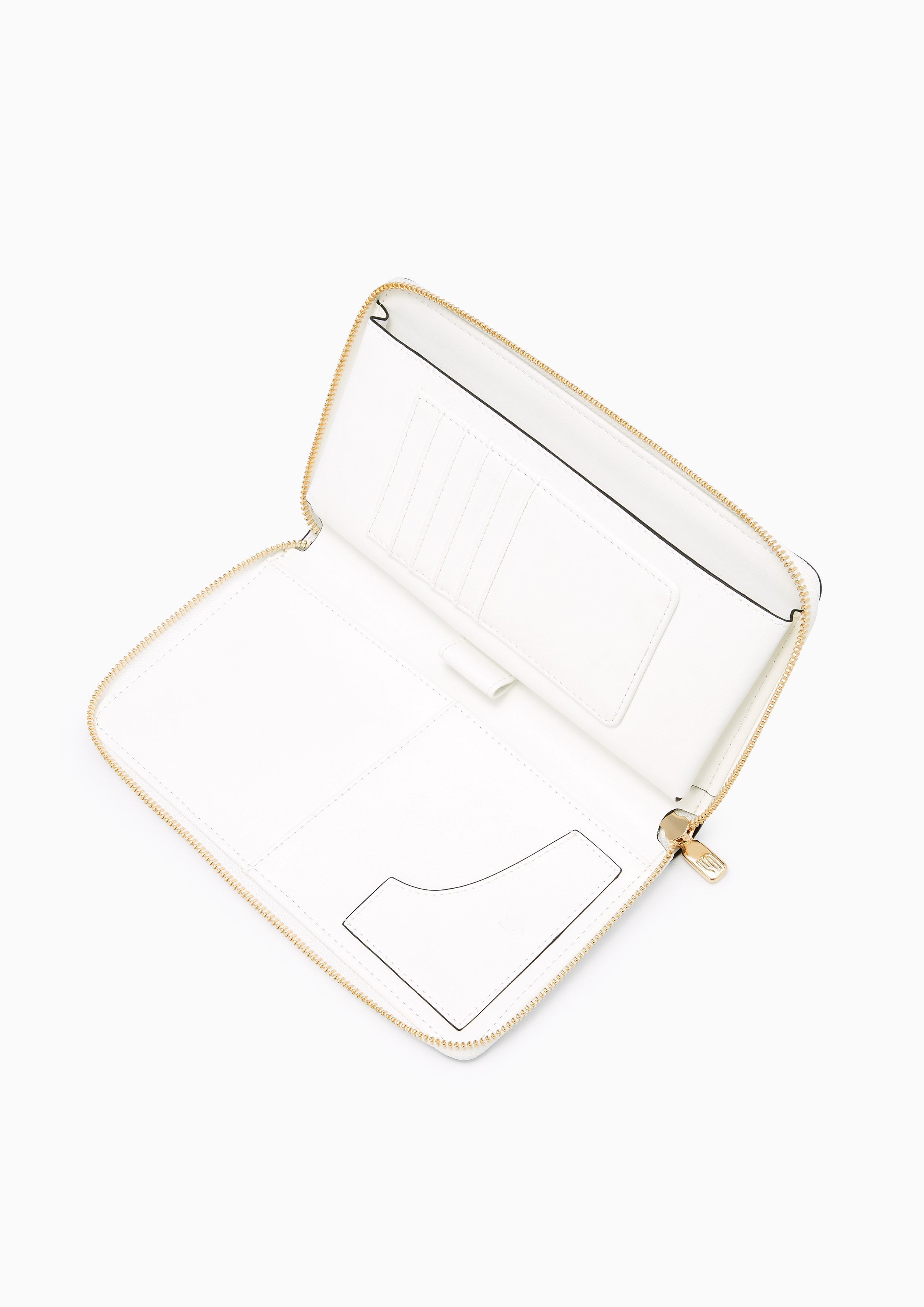 Infinite Organizer Short Wallet White - Lyn TH