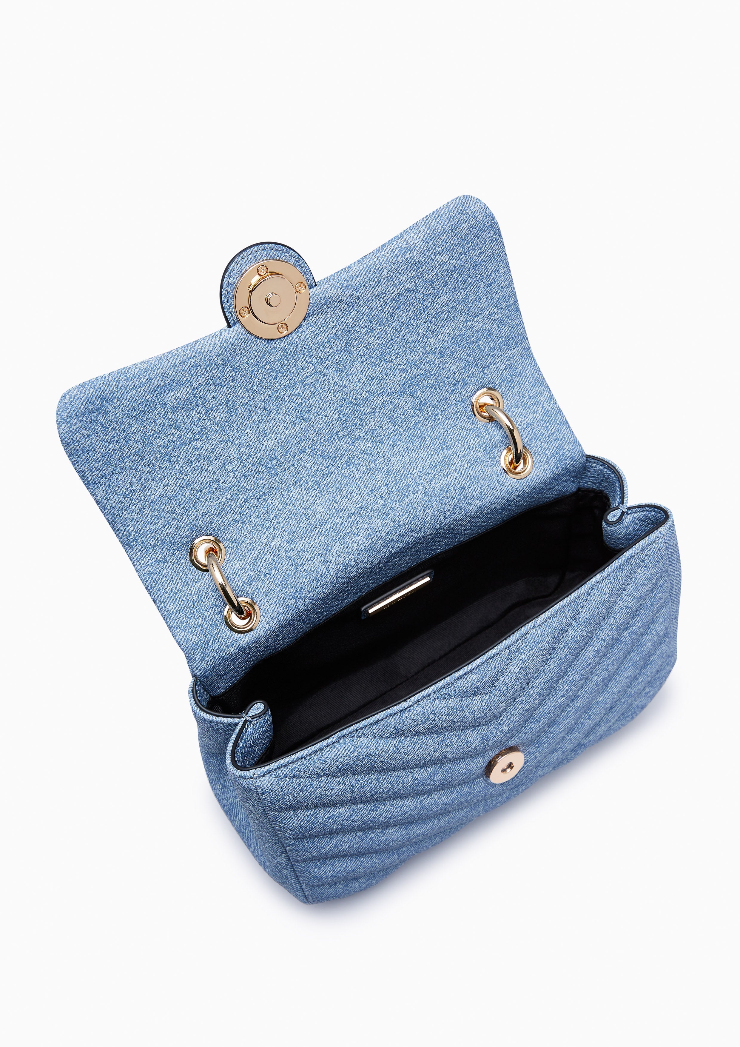 Isabel Neo Denim Crossbody Bag Blue