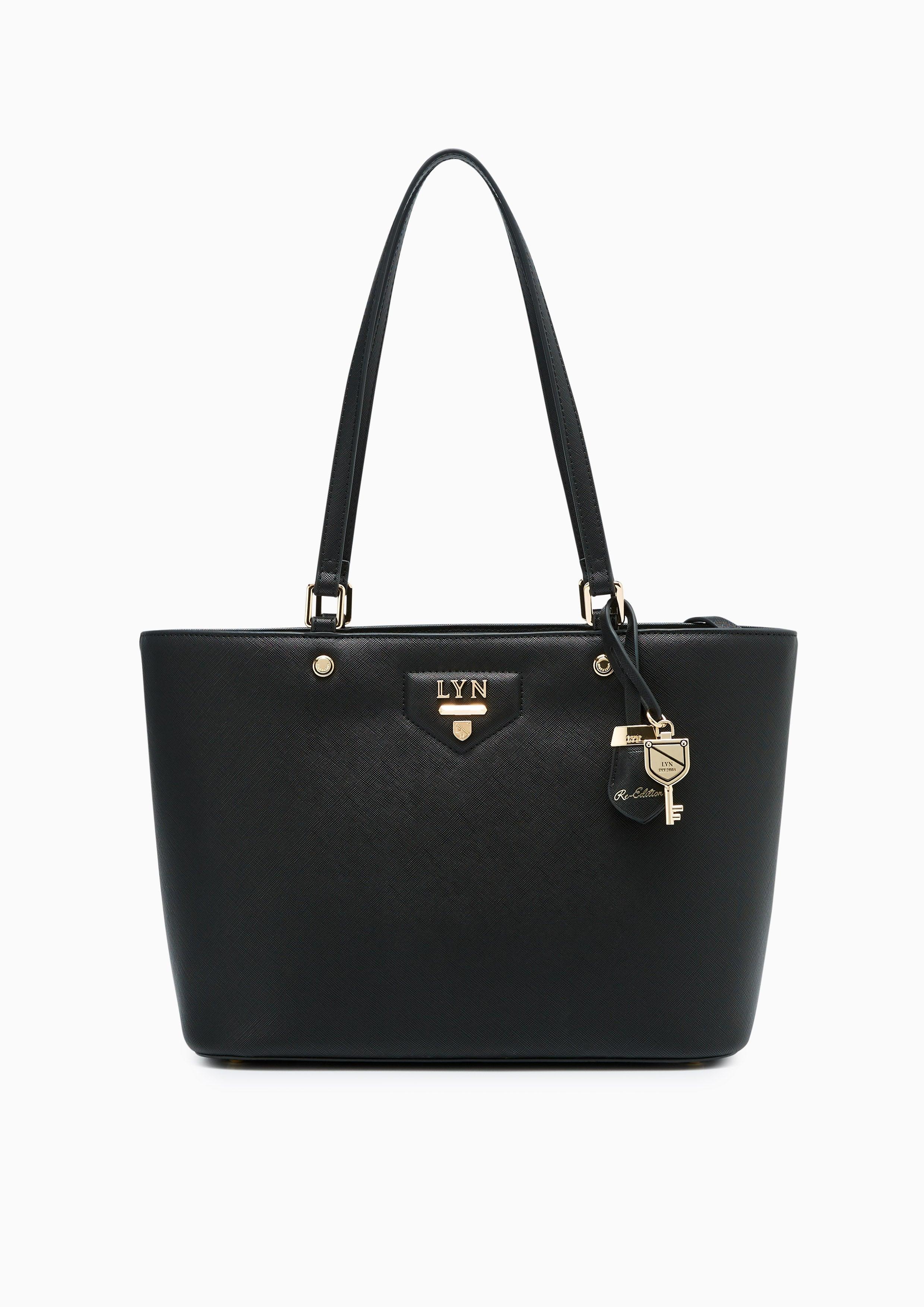 Carina Re-Edition L Tote Bag Black - Lyn TH