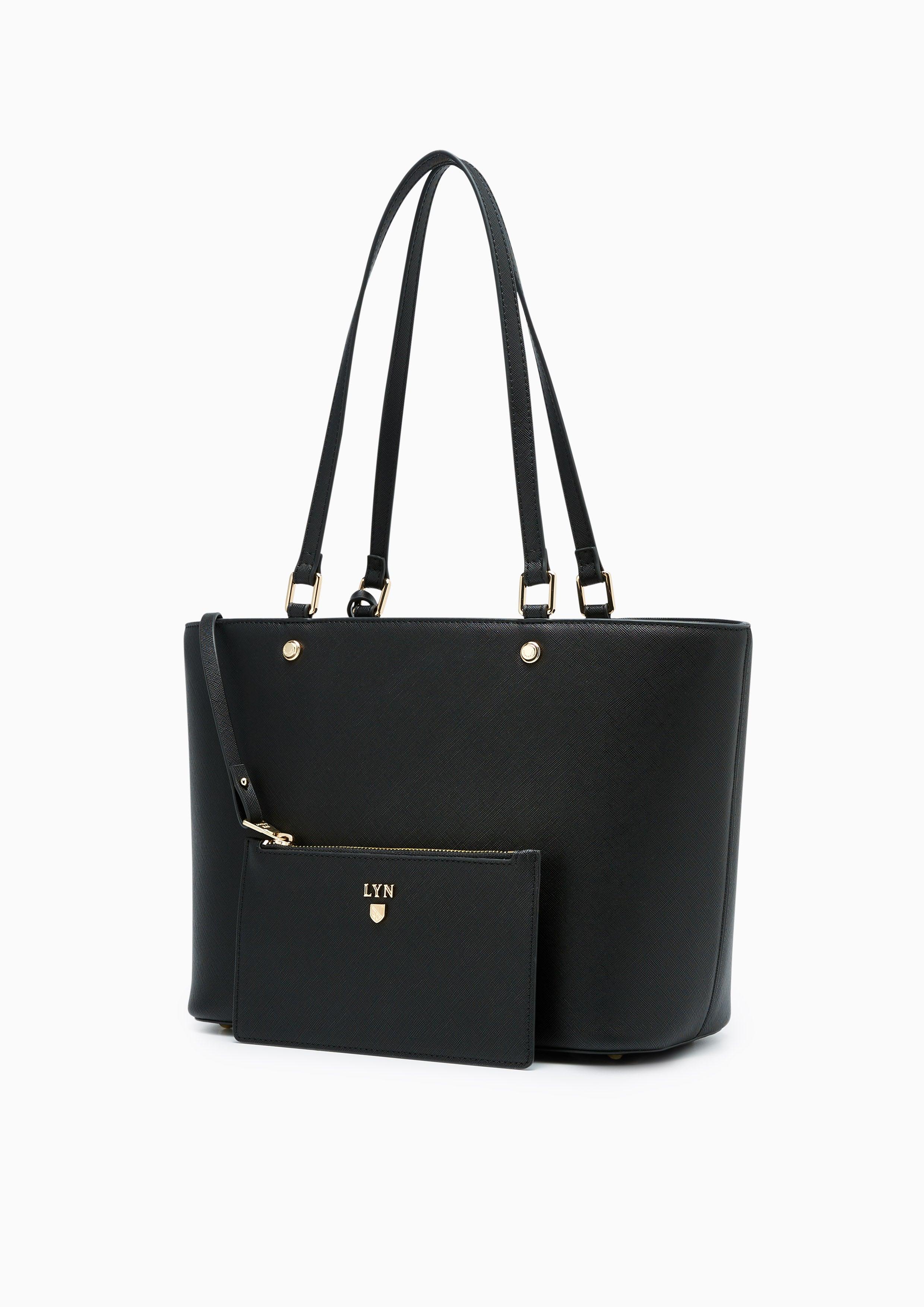 Carina Re-Edition L Tote Bag Black - Lyn TH