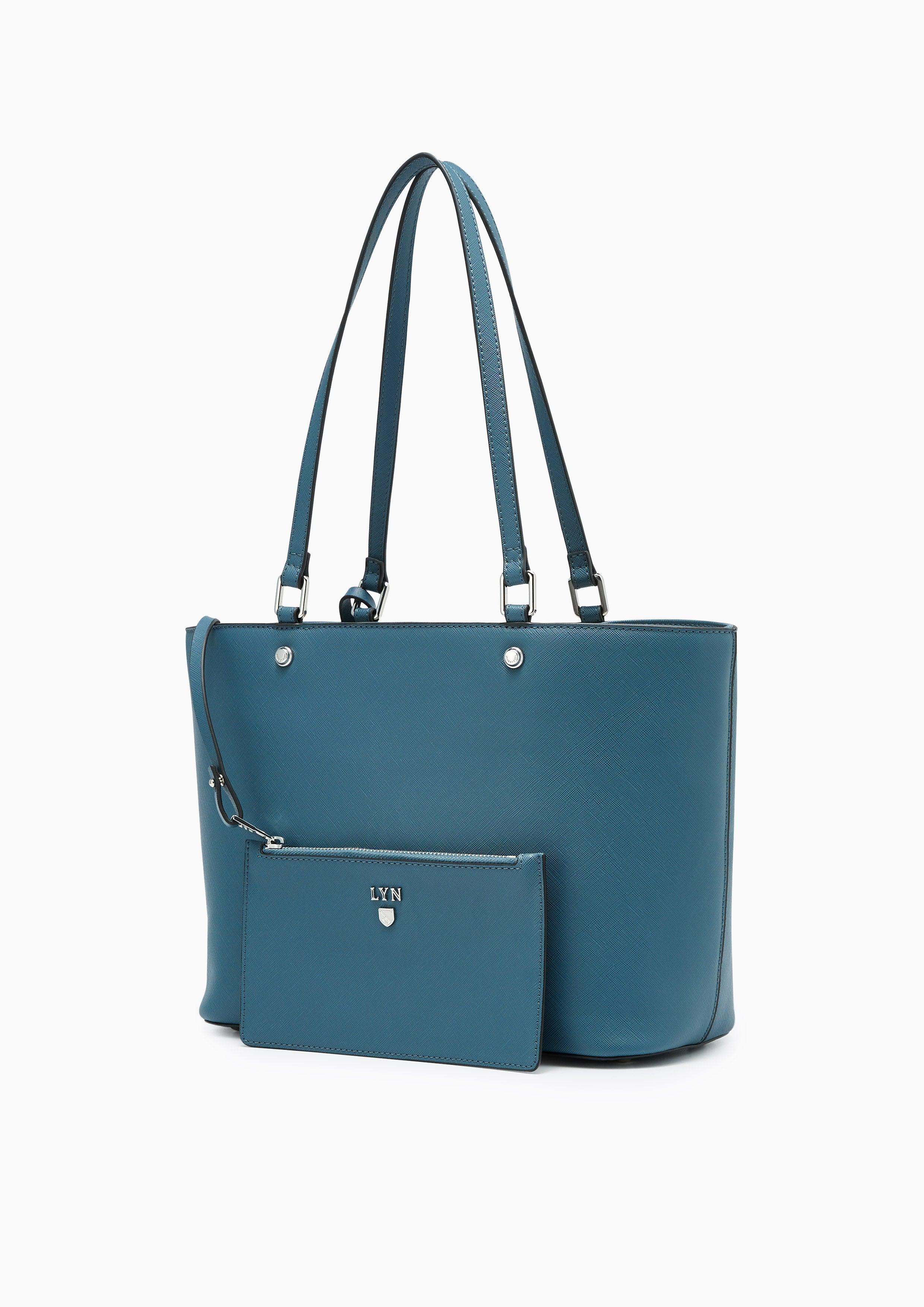 Carina Re-Edition L Tote Bag Dark Blue - Lyn TH