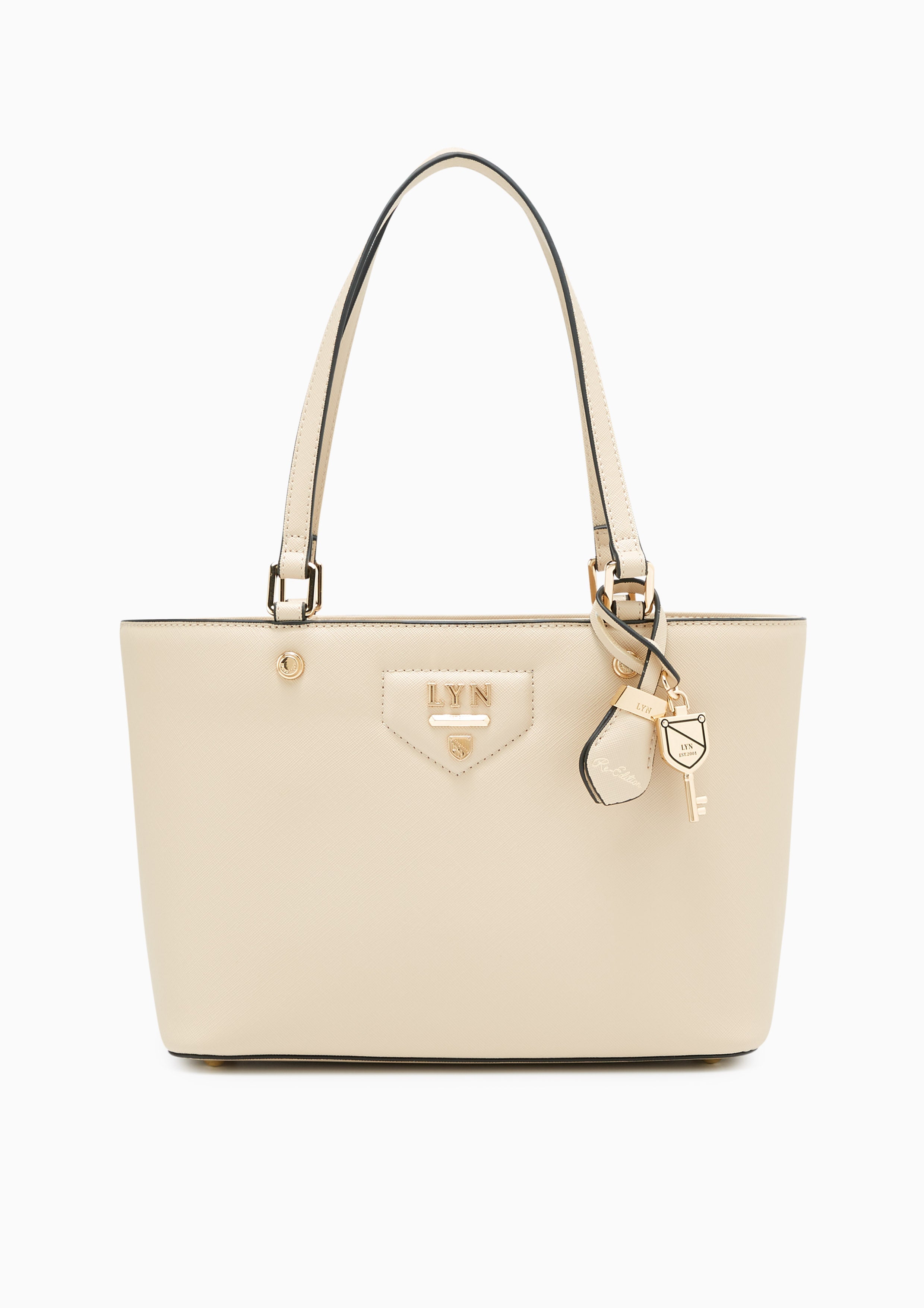 Carina Re-Edition Tote S Tote Bag Beige - Lyn TH