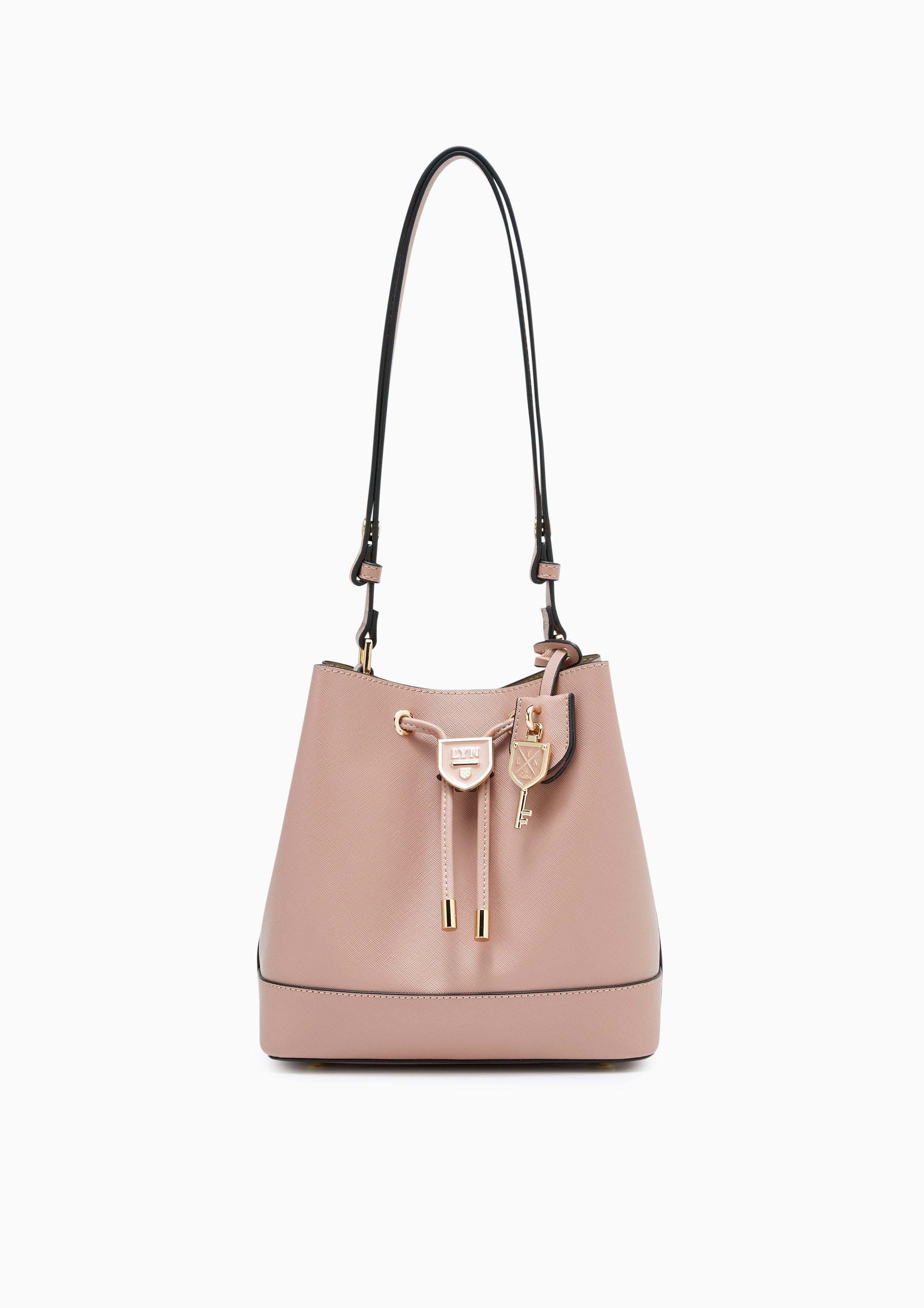 Carina Re-Edition M Bucket Bag Pink - Lyn TH