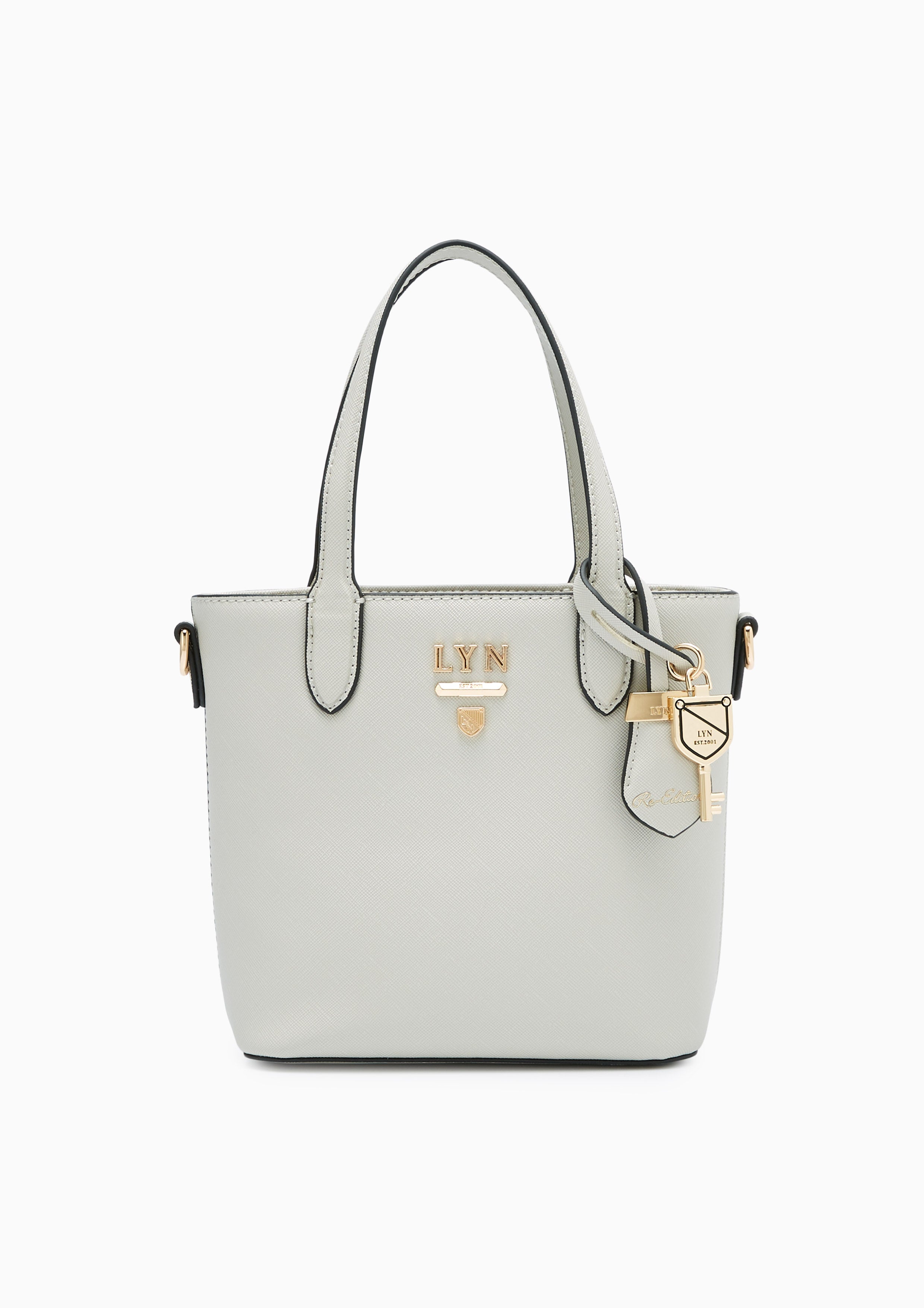 Carina Re-Edition Tote Xs Tote Bag Grey - Lyn TH