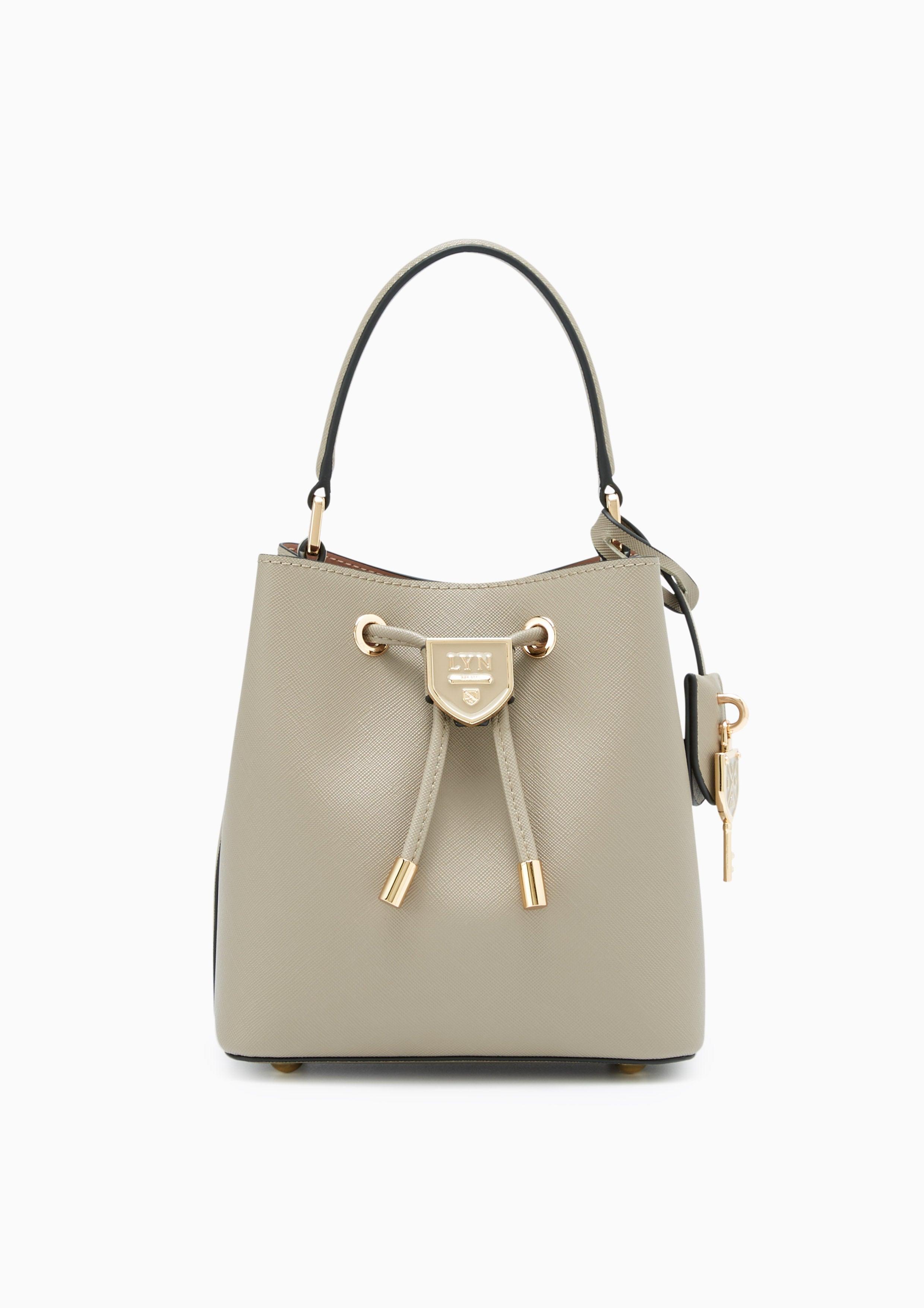 Carina Re-Edition S Bucket Bag Taupe - Lyn TH