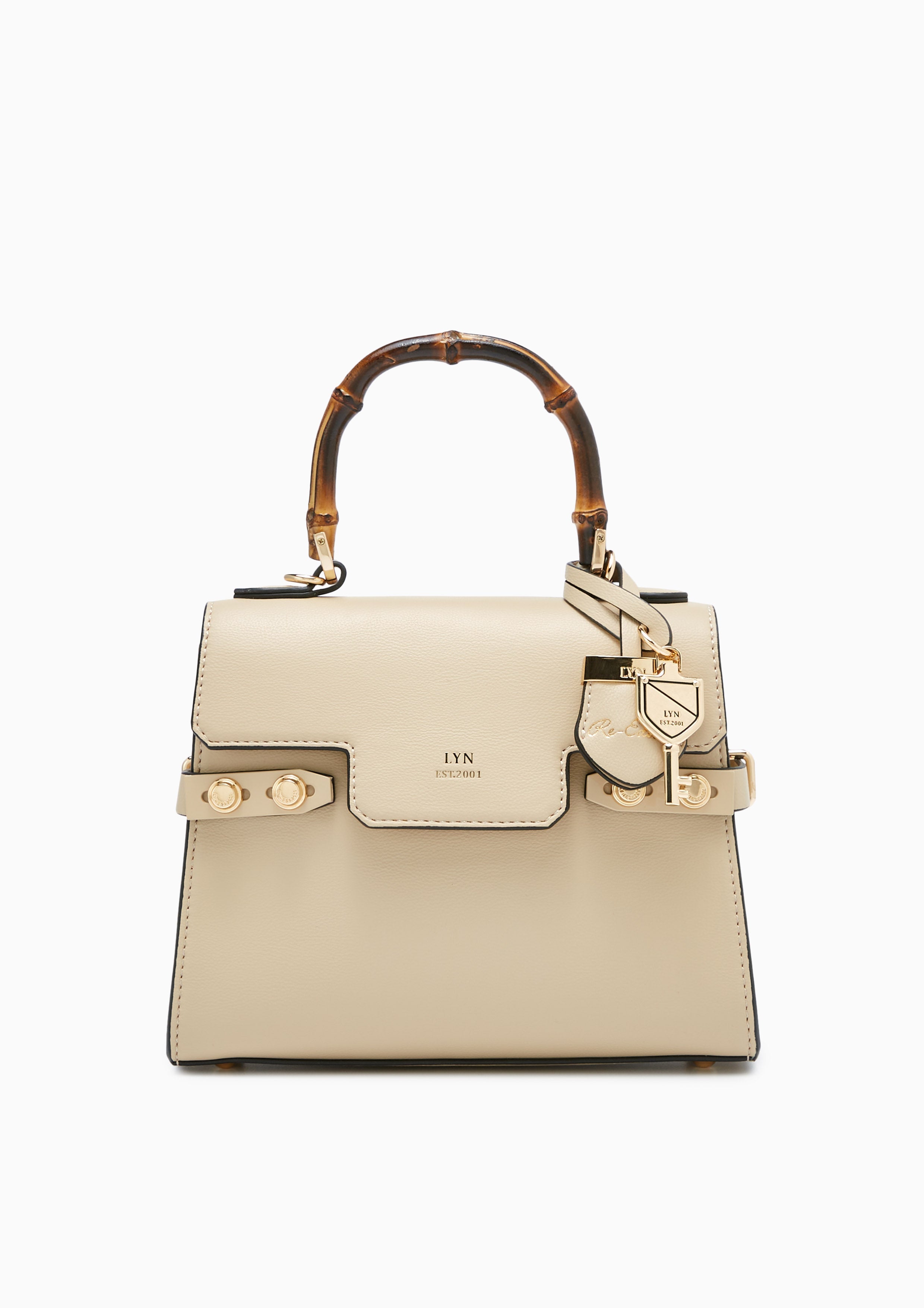 Fineness Bambi S Handbag Beige - Lyn TH