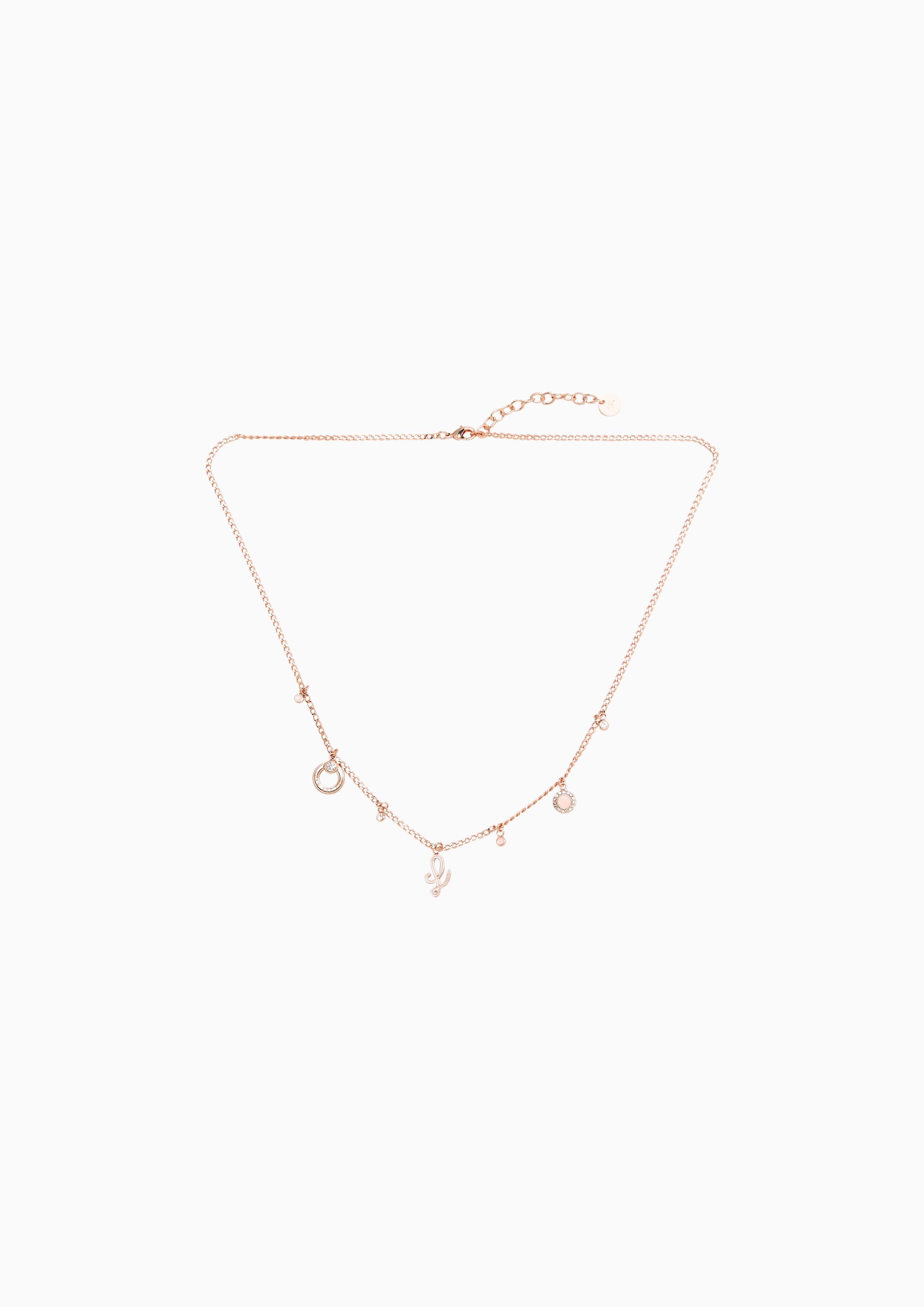 Leon Necklace Rose Gold - Lyn TH