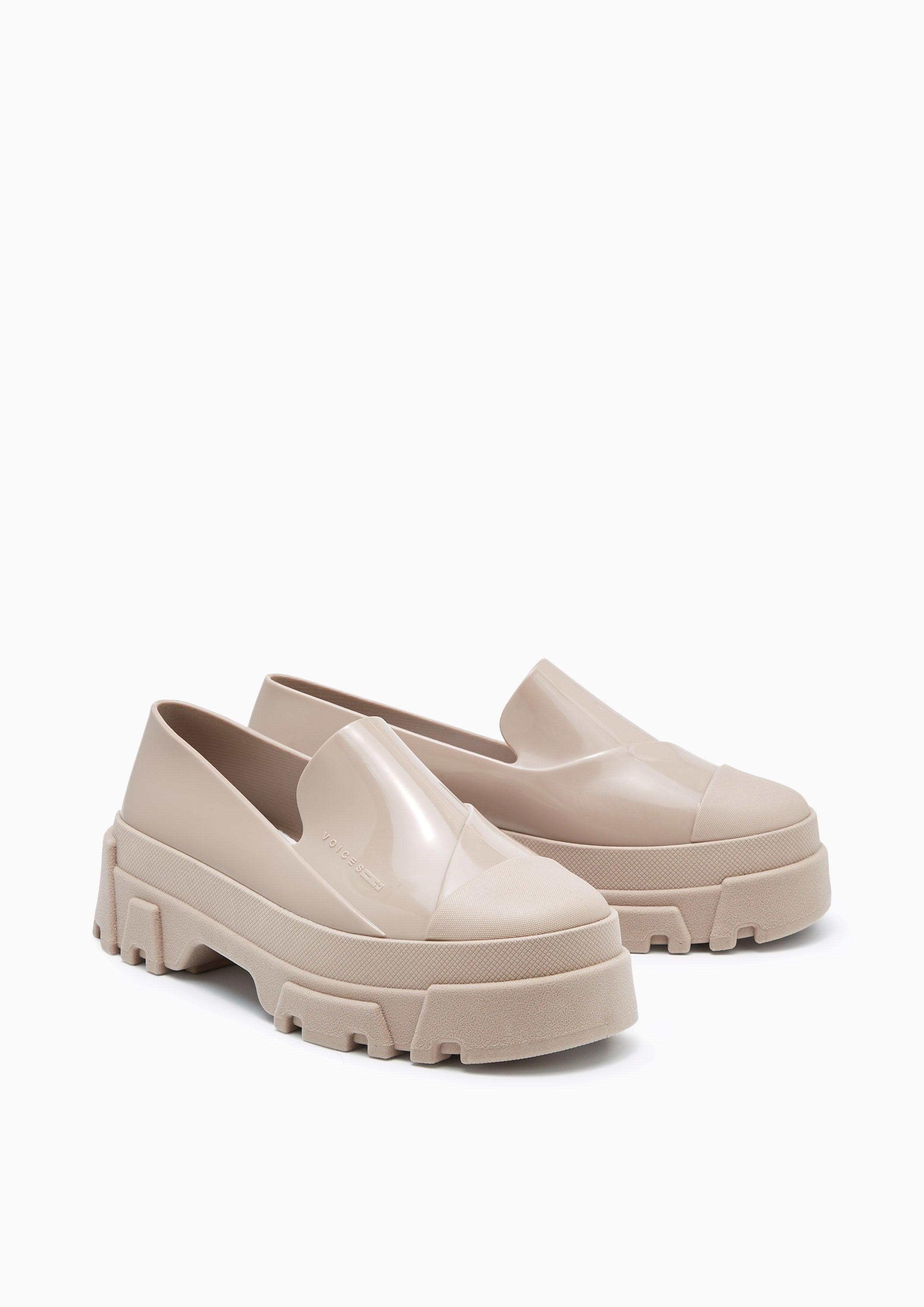 Bush Platform Loafers Beige - Lyn TH